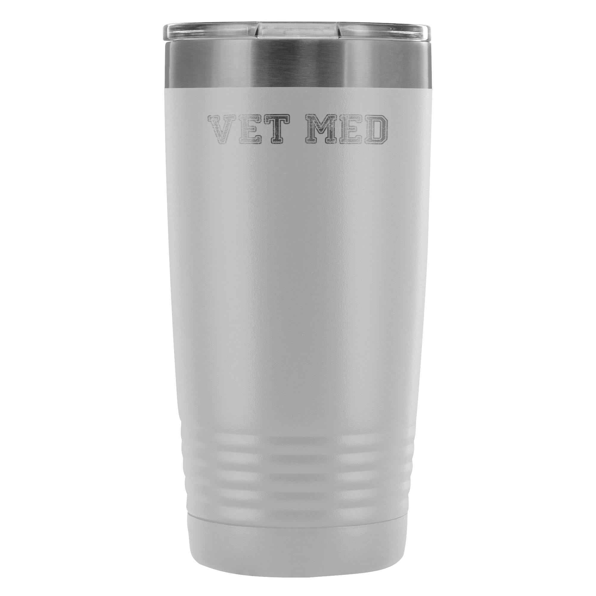 Vet Tech Vet Med 20oz Vacuum Tumbler - Polar Camel Double Wall Insulated Black