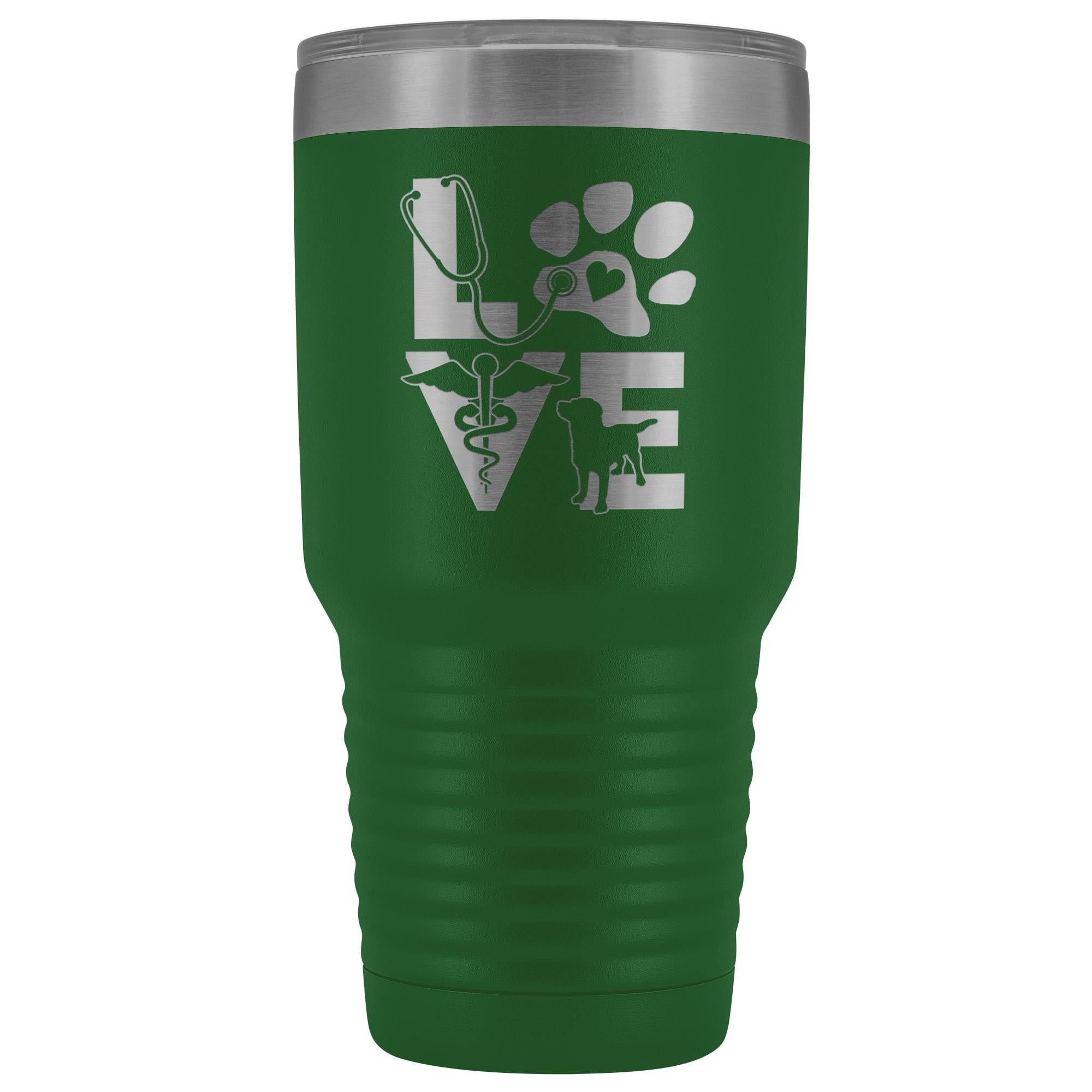Veterinary Love Dog 30oz Vacuum Insulated Tumbler - Polar Camel Powder Coated