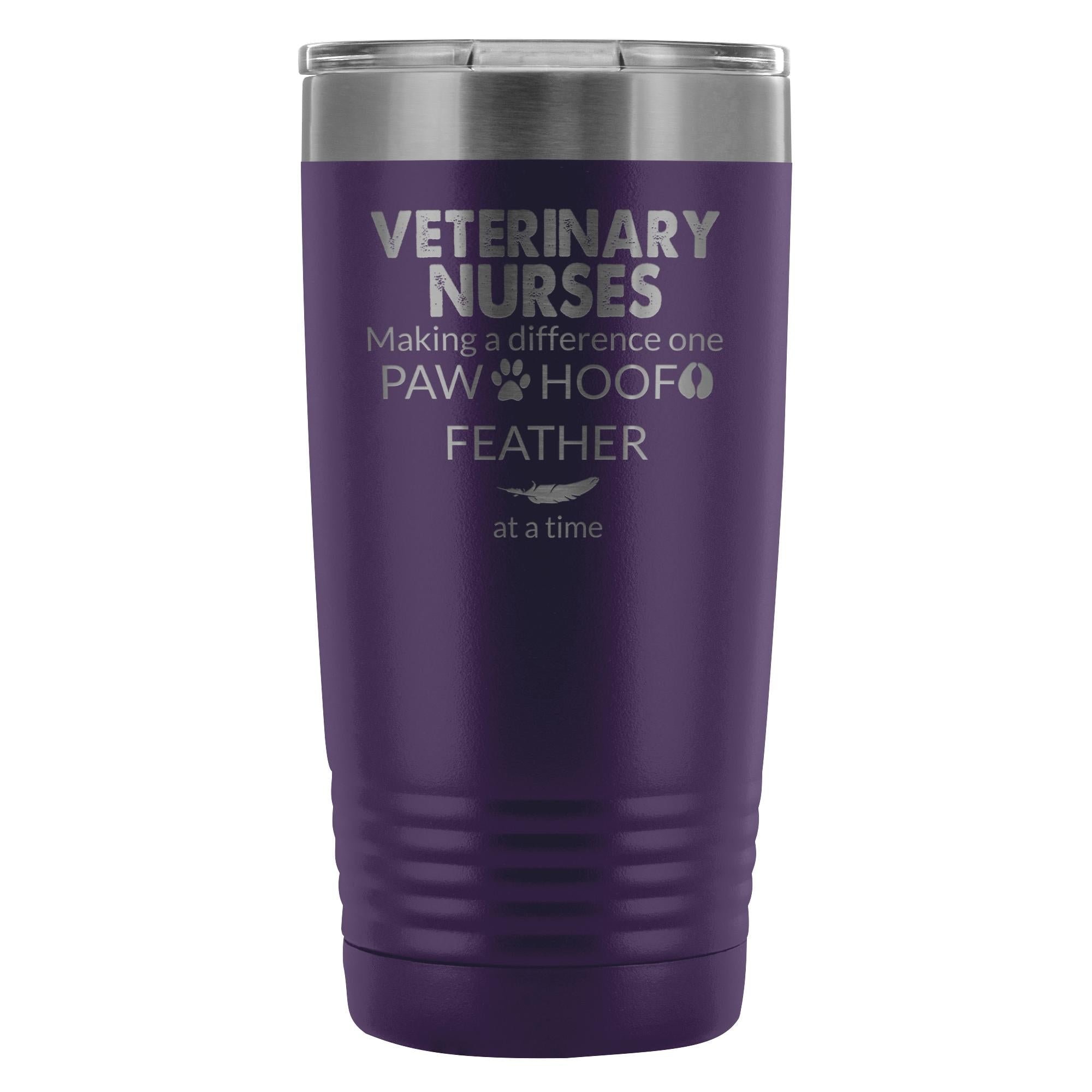 Vet Nurse Making a Difference 20oz Vacuum Tumbler - Polar Camel Double Wall Insulated