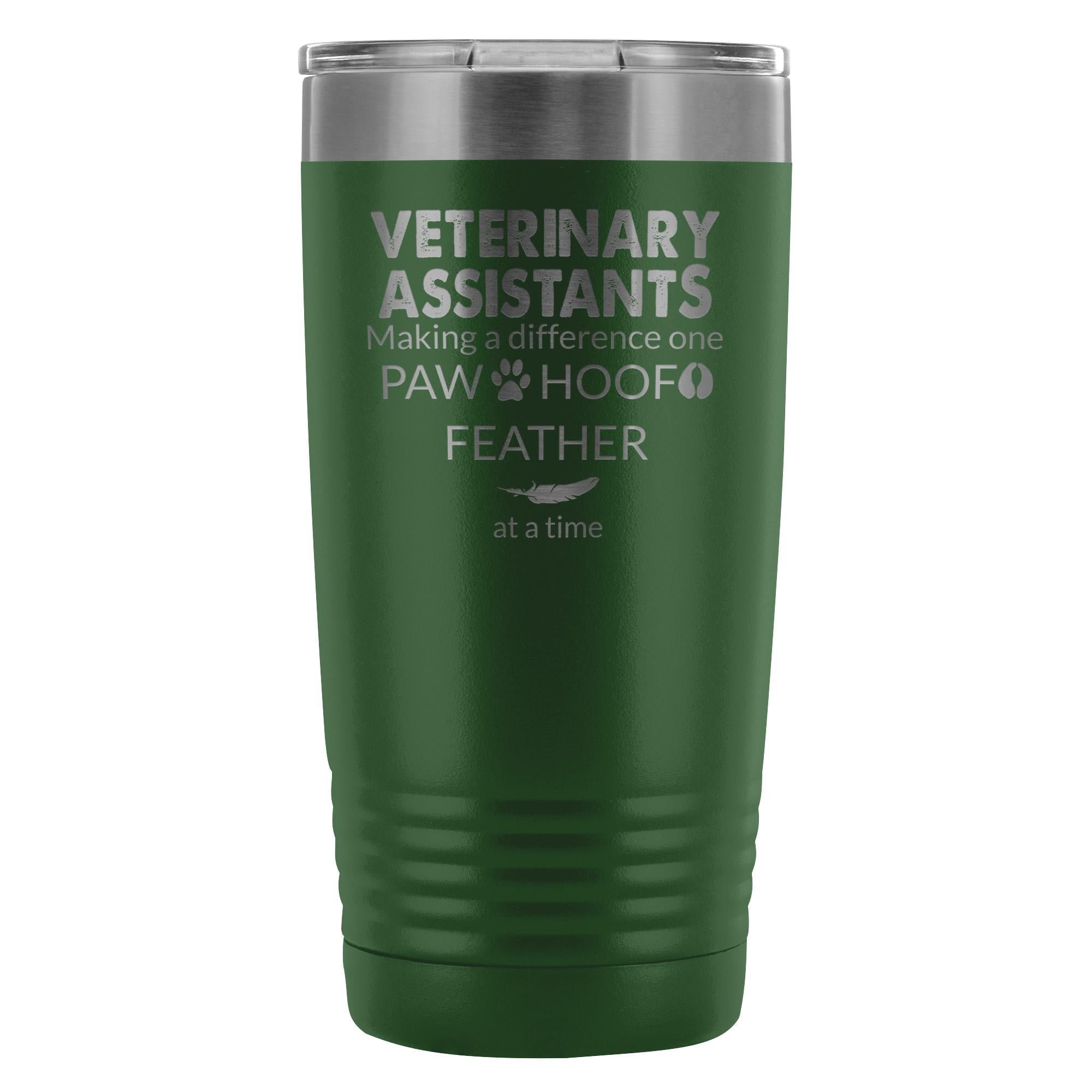 Vet Assistant Making a Difference 20oz Vacuum Tumbler - Polar Camel Insulated