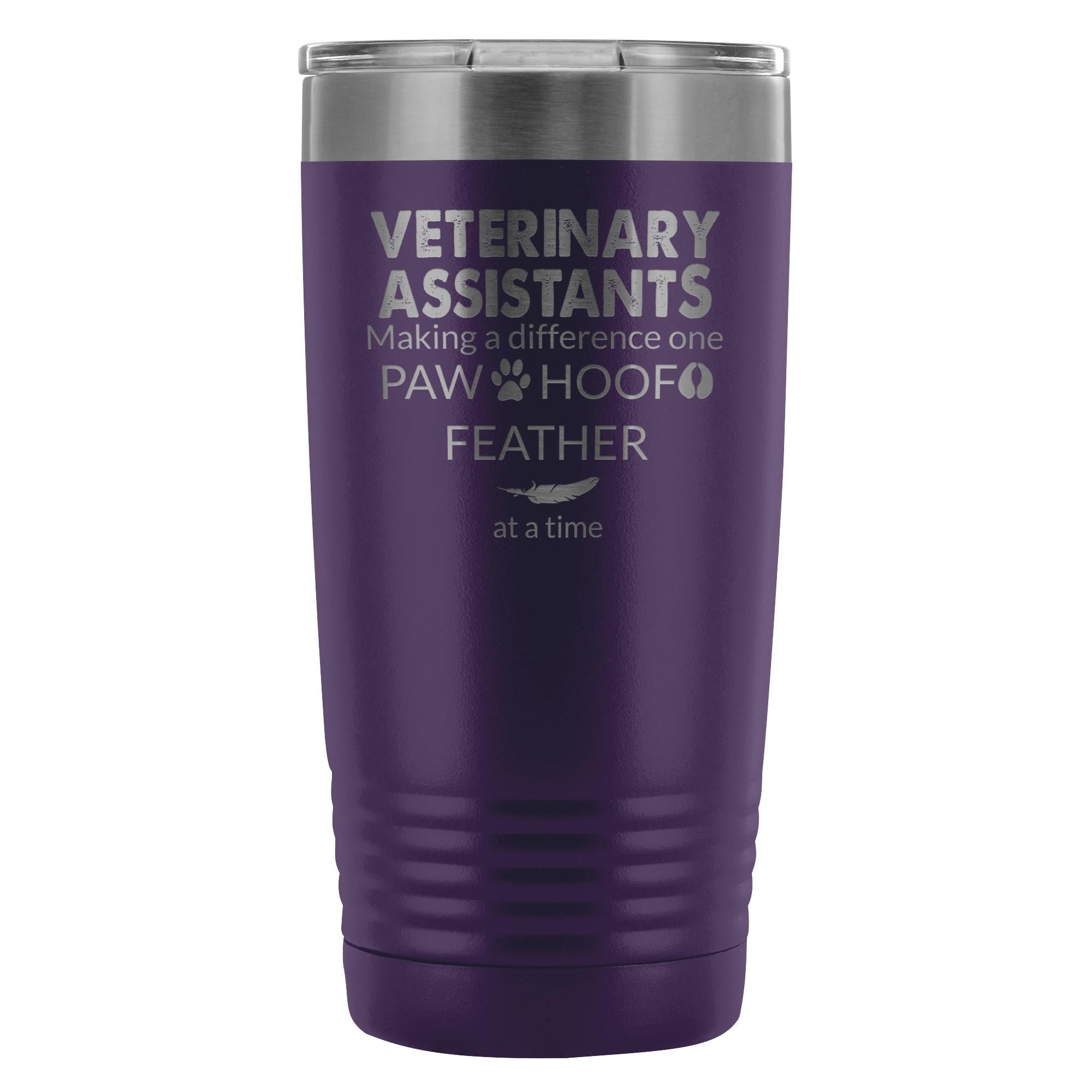 Vet Assistant Making a Difference 20oz Vacuum Tumbler - Polar Camel Insulated