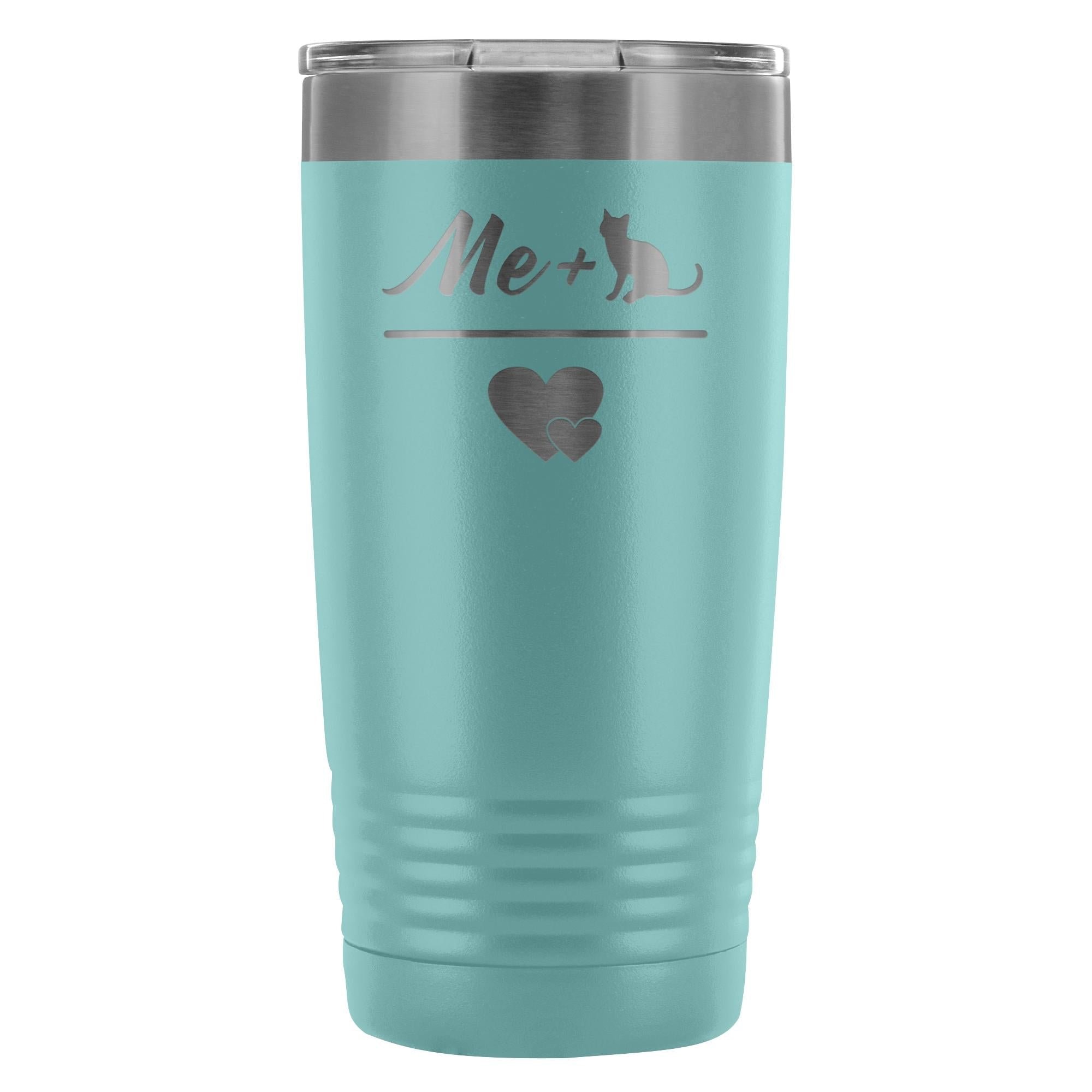 Cats Me + Cat 20oz Vacuum Tumbler - Polar Camel Insulated Stainless Steel