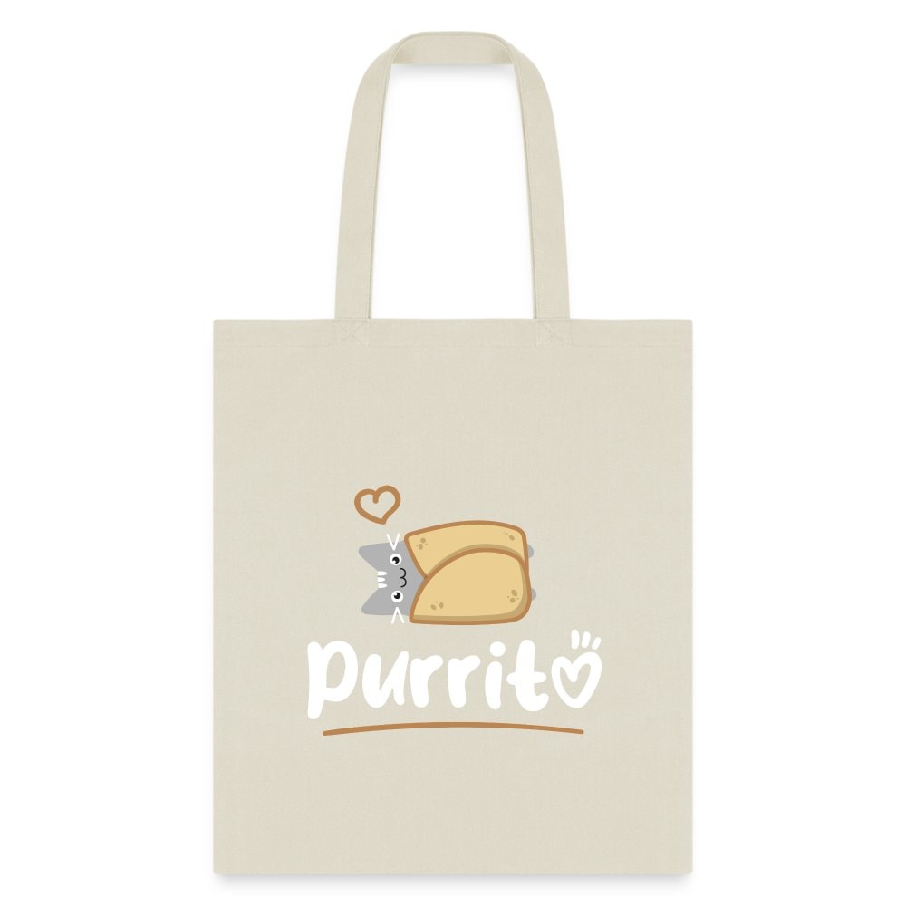 Purritto Cotton Tote Bag with Veterinary Medicine Designs for Vet Techs Students Staff