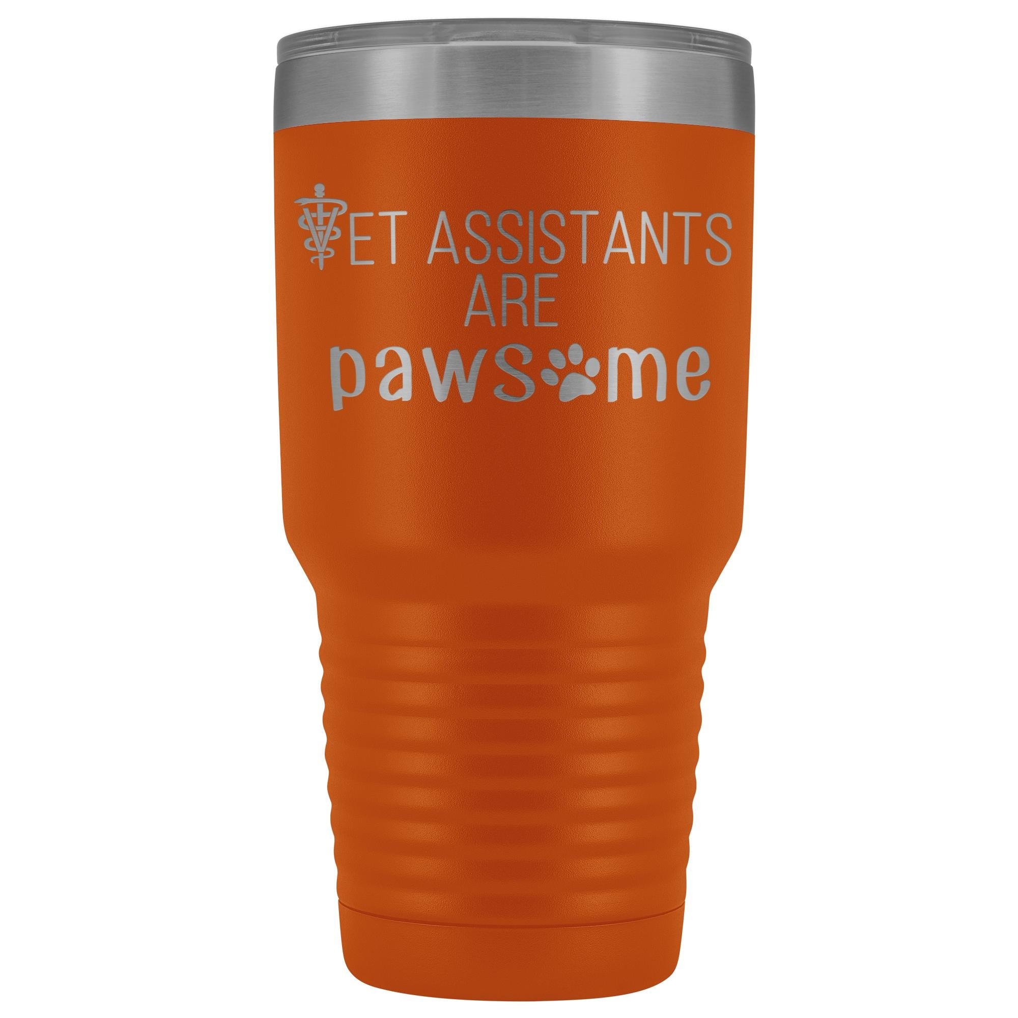 Vet Assistants are Pawesome 30 oz Vacuum Insulated Polar Camel Tumbler