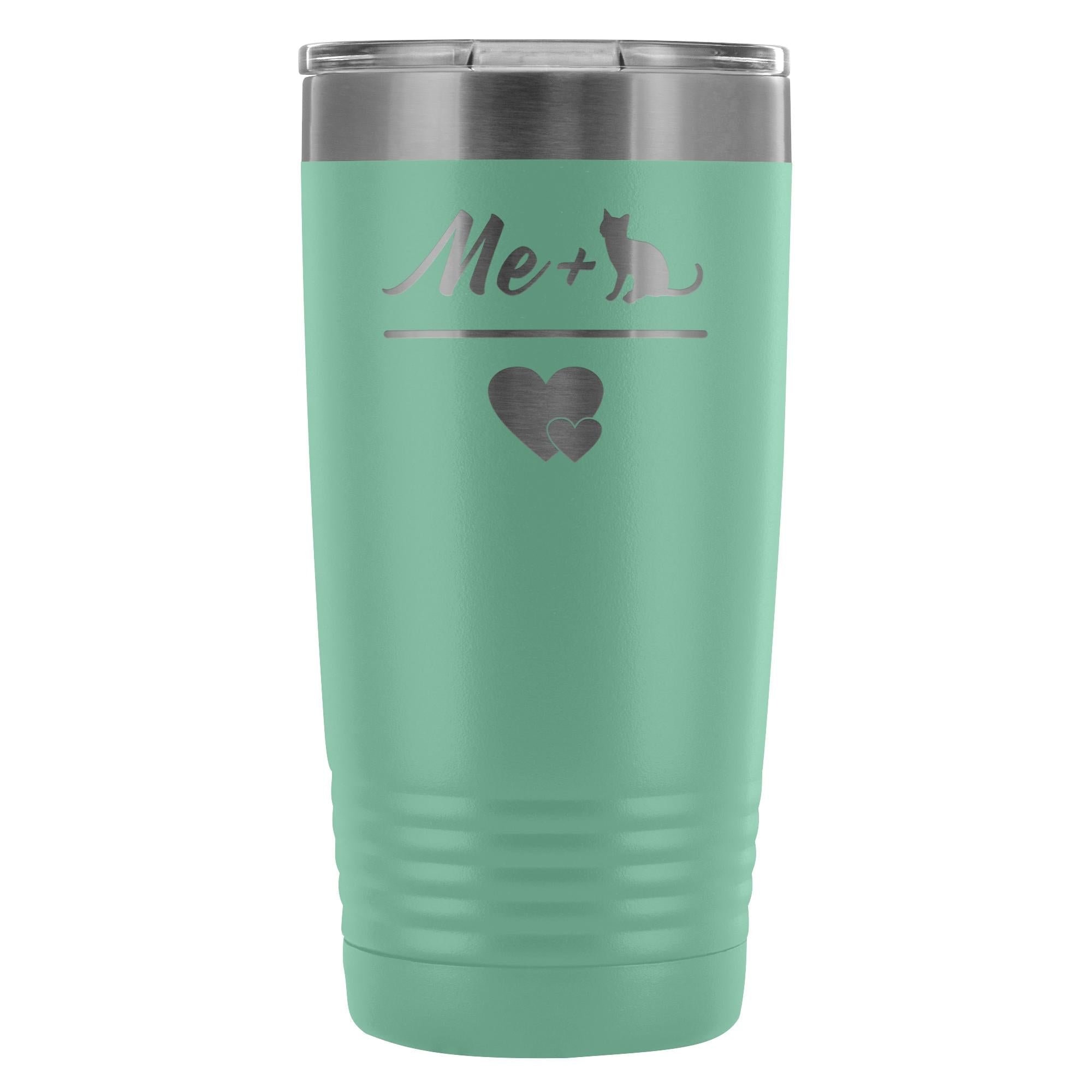 Cats Me + Cat 20oz Vacuum Tumbler - Polar Camel Insulated Stainless Steel