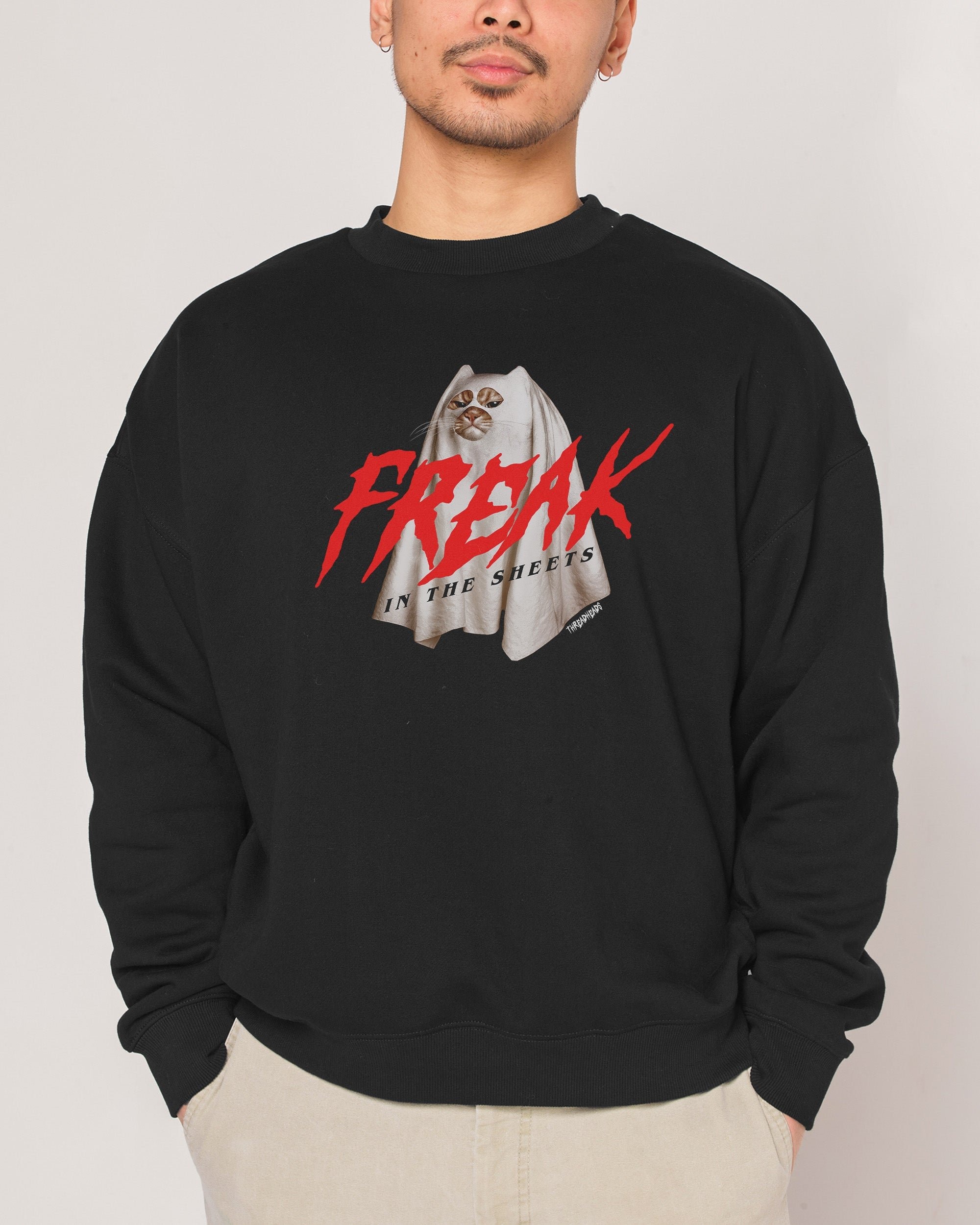 Freak in the Sheets Unisex Graphic Sweatshirt - Premium Cotton Poly Blend 340gsm