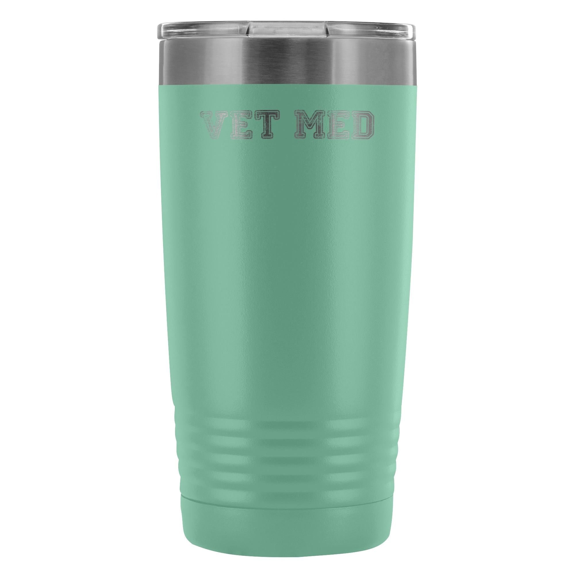 Vet Tech Vet Med 20oz Vacuum Tumbler - Polar Camel Double Wall Insulated Black