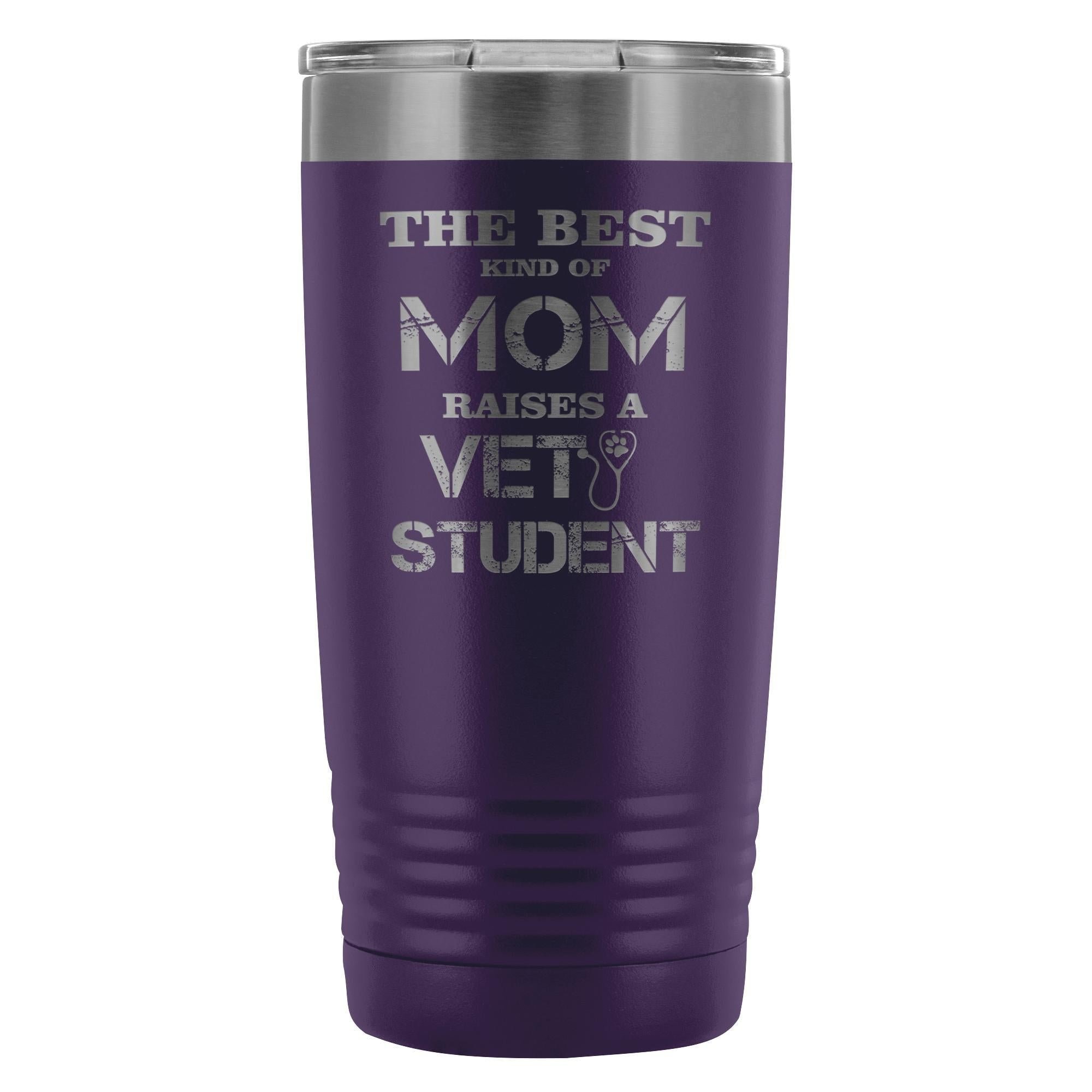 Pink Best Kind of Mom Raises a Vet Student 20oz Vacuum Tumbler - Polar Camel