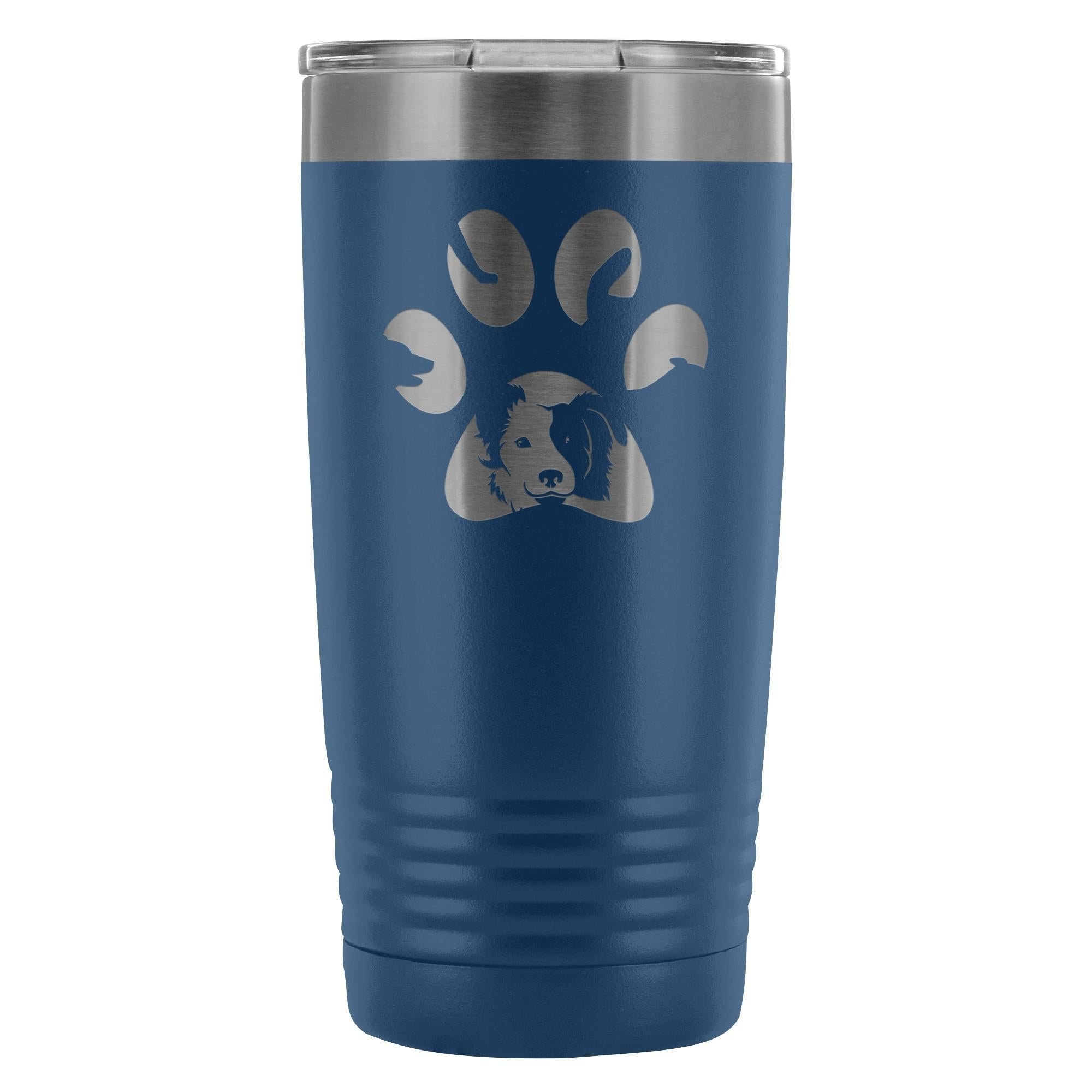 Dog Pawprint 20oz Vacuum Tumbler - Polar Camel Insulated Stainless Steel