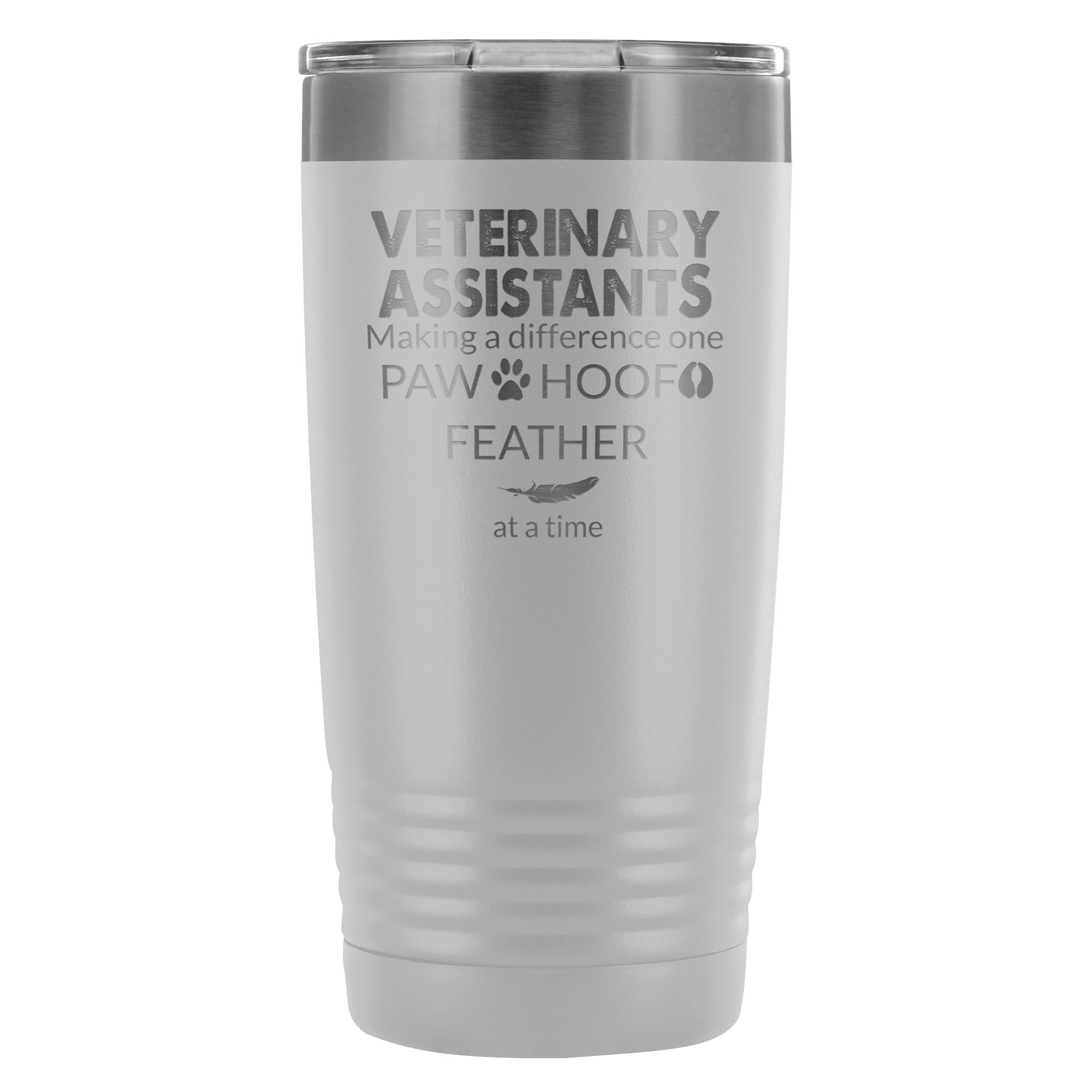 Vet Assistant Making a Difference 20oz Vacuum Tumbler - Polar Camel Insulated
