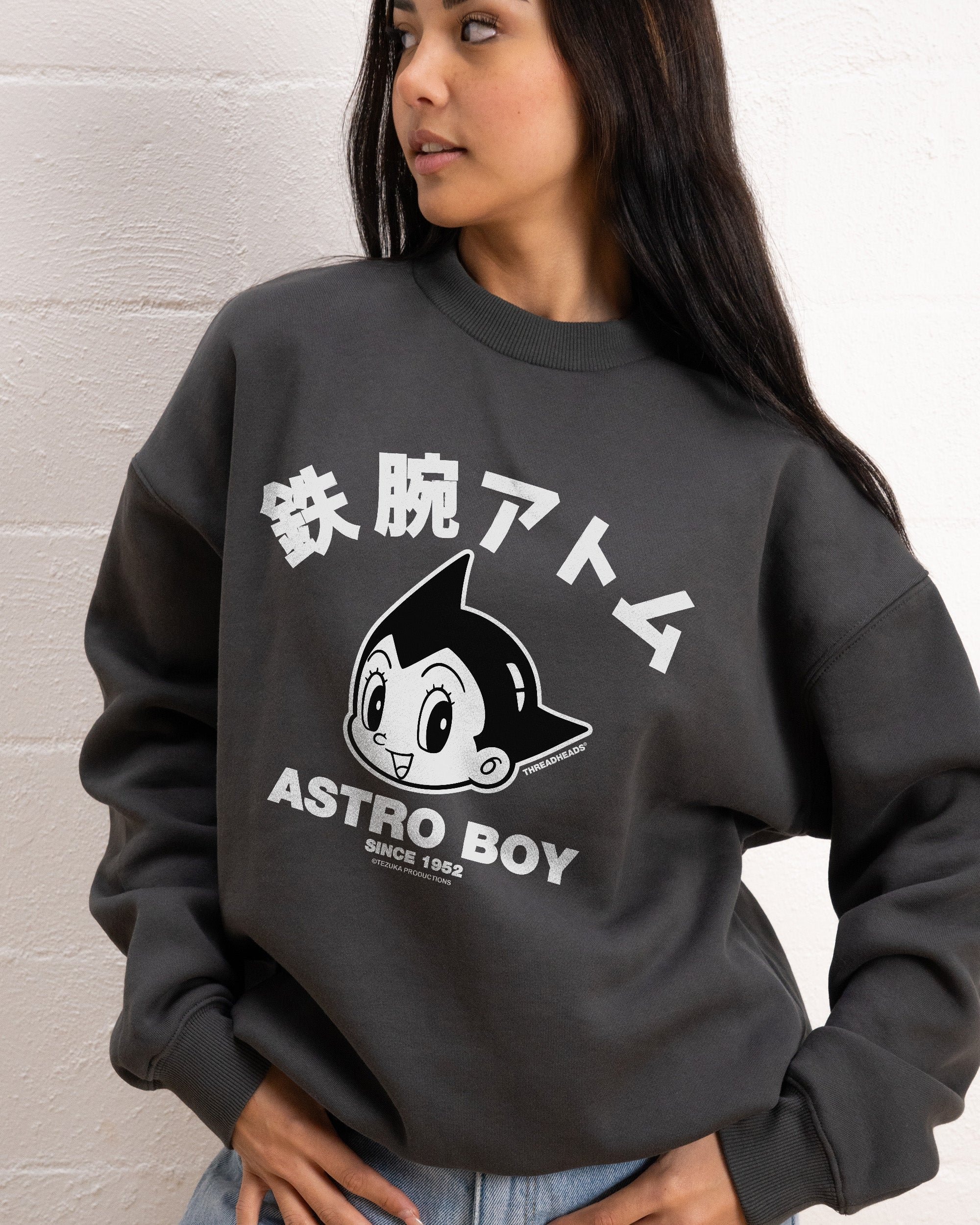 Astro Boy Face Unisex Sweatshirt - Premium 340gsm Cotton Poly Blend