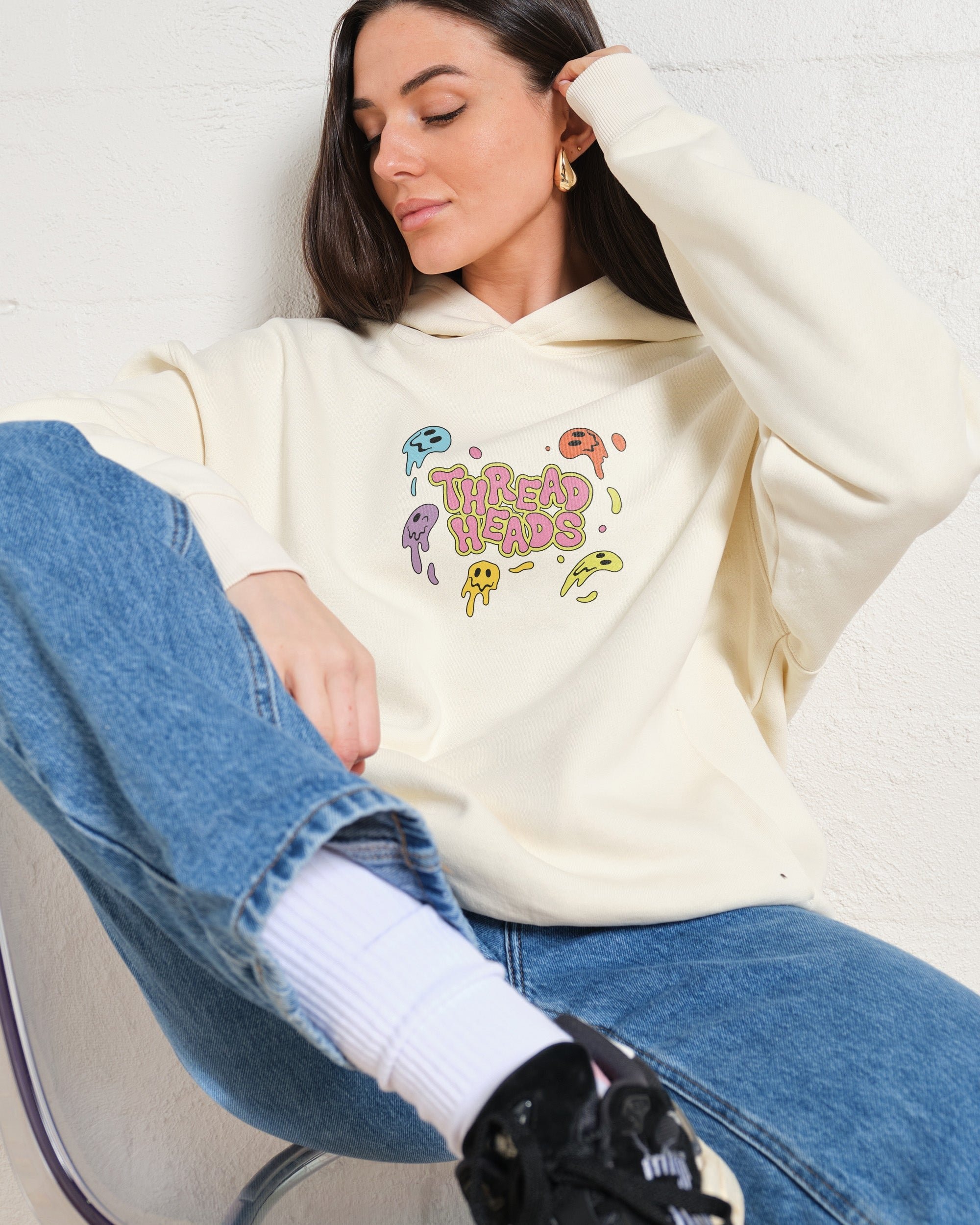 Have a Nice Trip Unisex Graphic Hoodie - 90s Boxy Fit, 340gsm Cotton-Poly Blend
