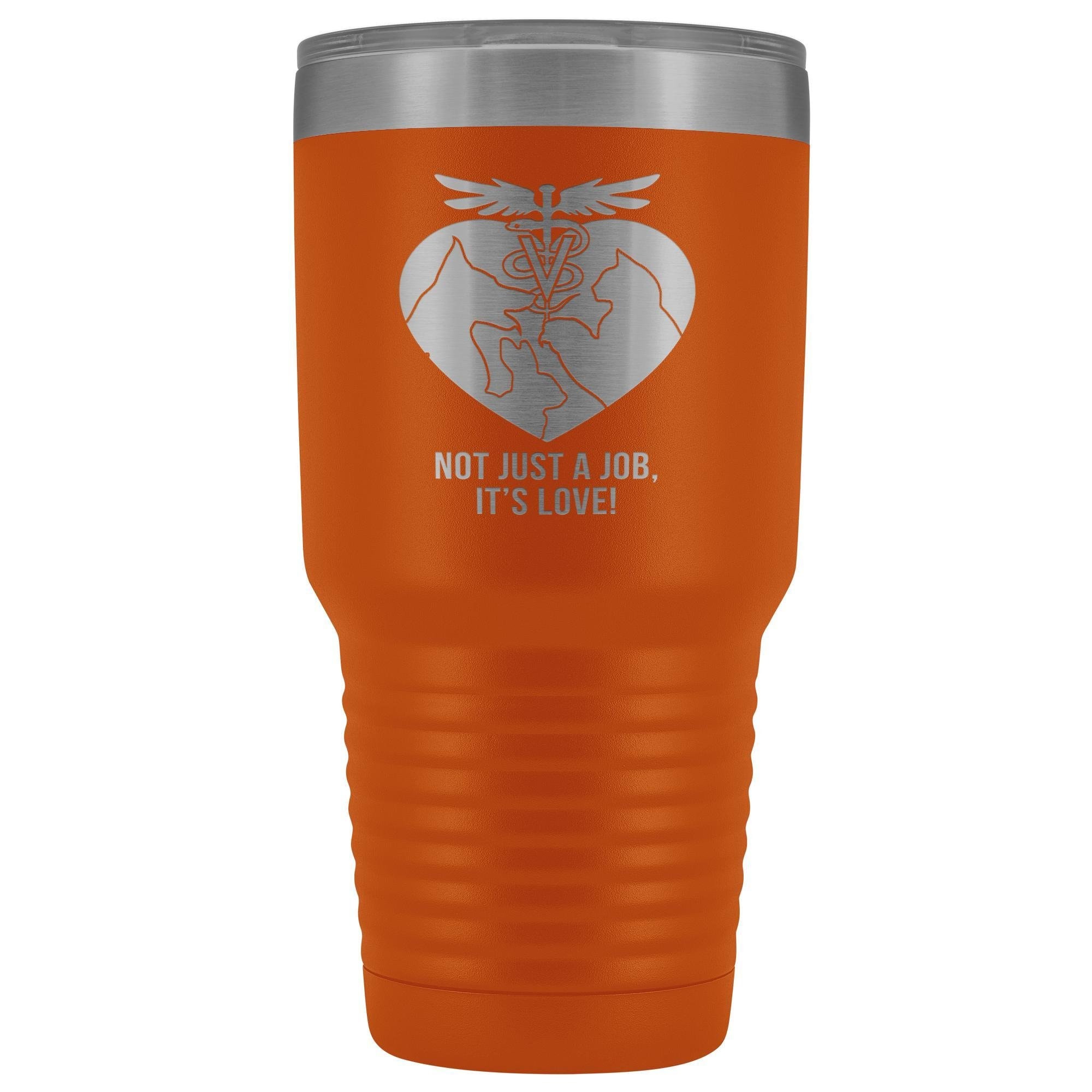 30oz Vacuum Insulated Tumbler - Not Just a Job It's Love Veterinary Design Polar Camel