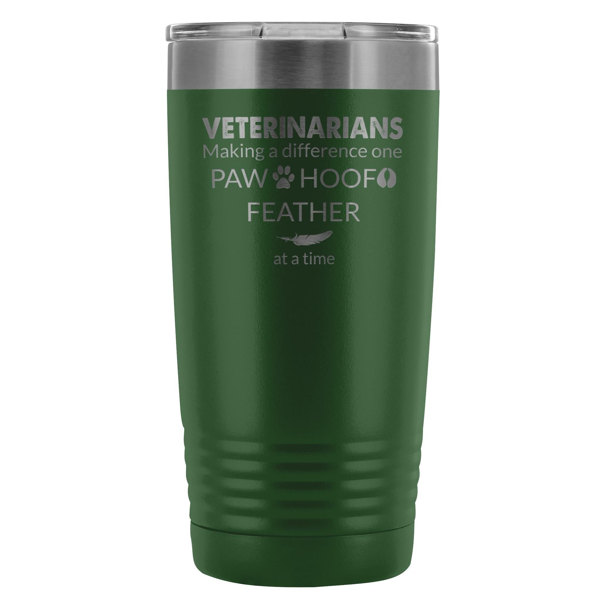 Veterinarian Making a Difference 20oz Vacuum Tumbler - Polar Camel Double Wall Insulated