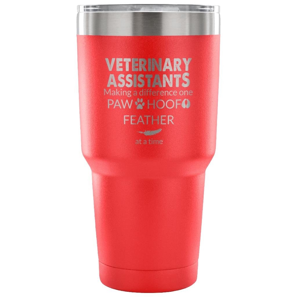 Vet Assistant Making a Difference 30oz Vacuum Insulated Tumbler
