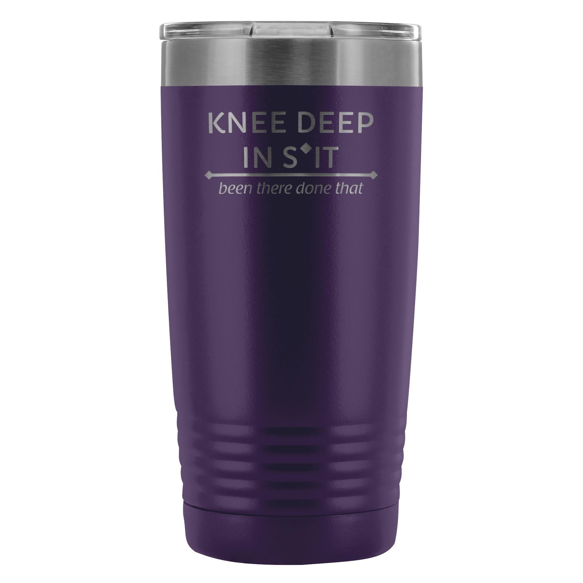 Large Animal Vet Knee Deep in S*it Been There Done That 20oz Vacuum Tumbler - Polar Camel