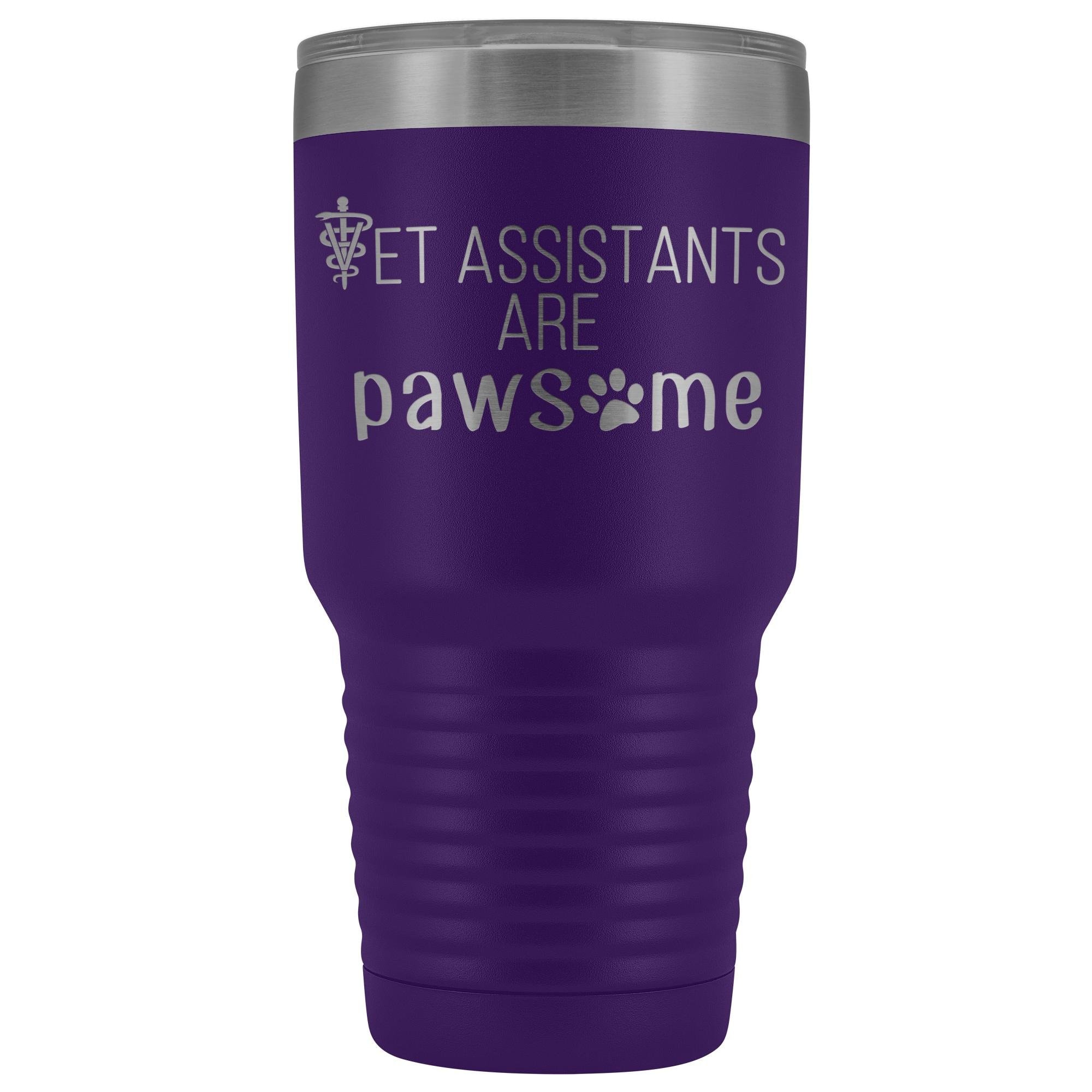 Vet Assistants are Pawesome 30 oz Vacuum Insulated Polar Camel Tumbler