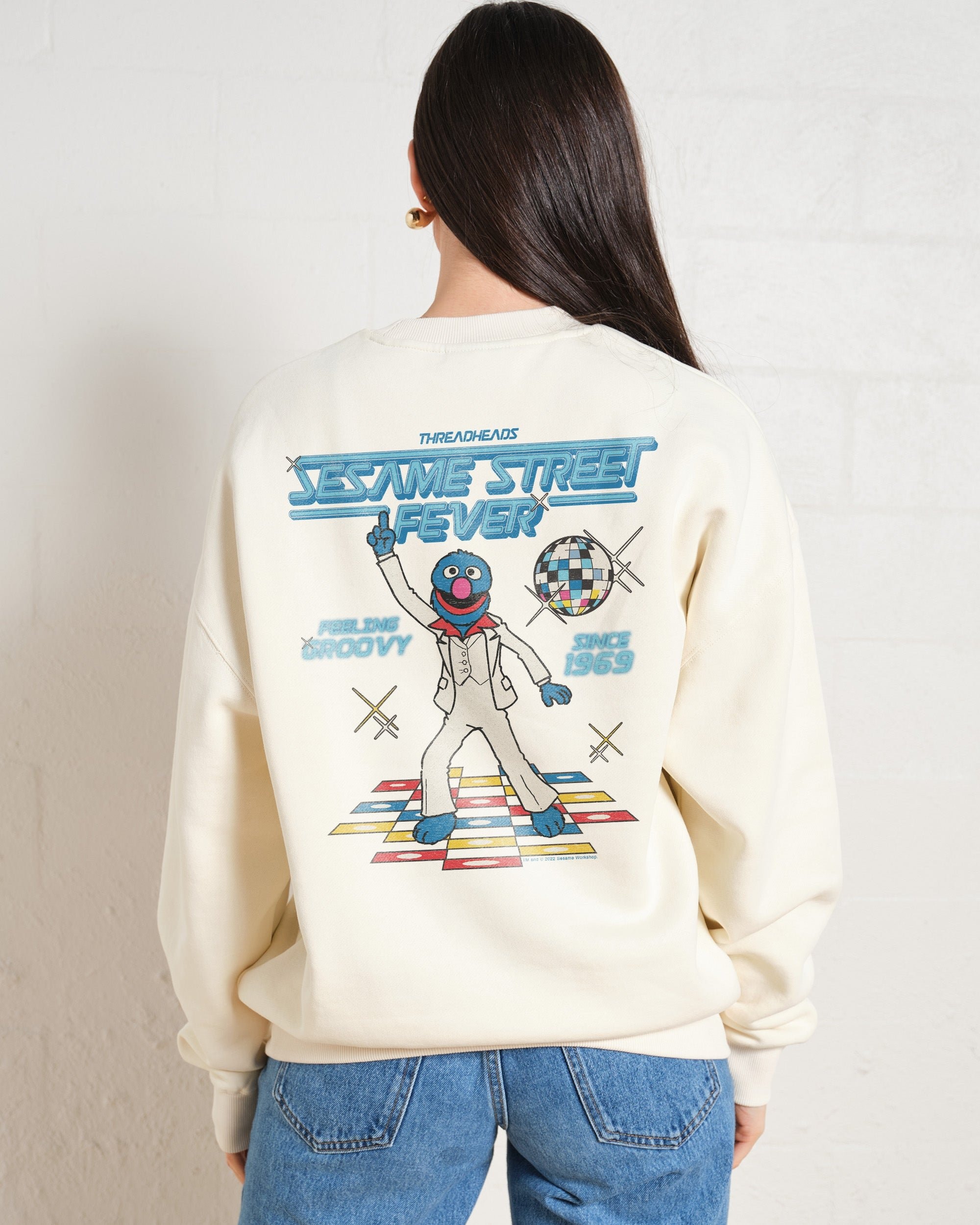 Sesame Street Fever Unisex Sweatshirt - Premium 340gsm Cotton Poly Blend