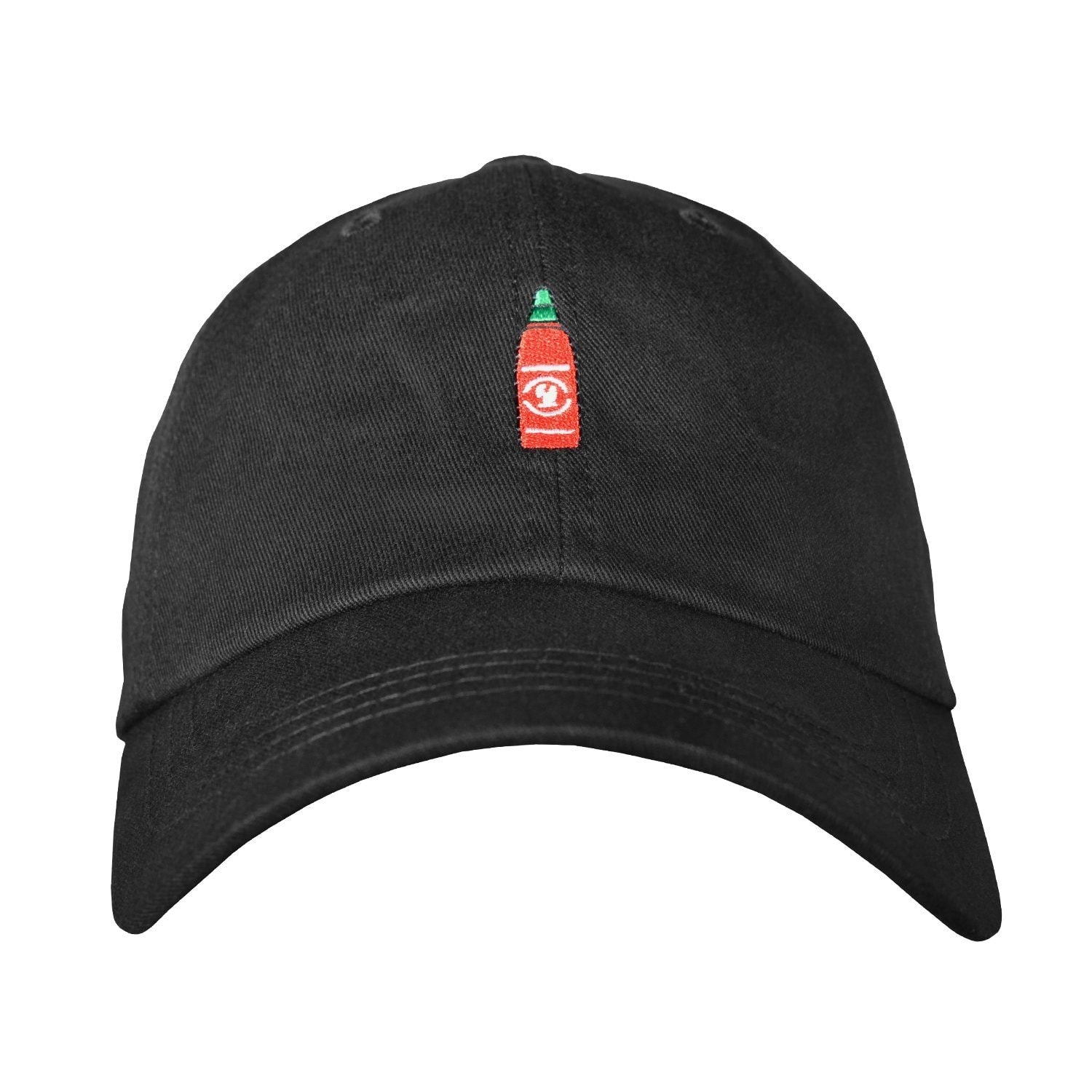 Hot Sauce Dad Hat - Embroidered USA Made Unstructured Cotton Twill Adjustable