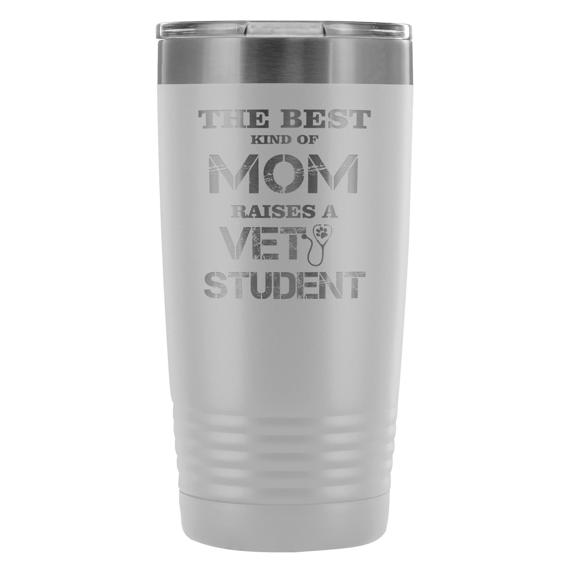 Pink Best Kind of Mom Raises a Vet Student 20oz Vacuum Tumbler - Polar Camel