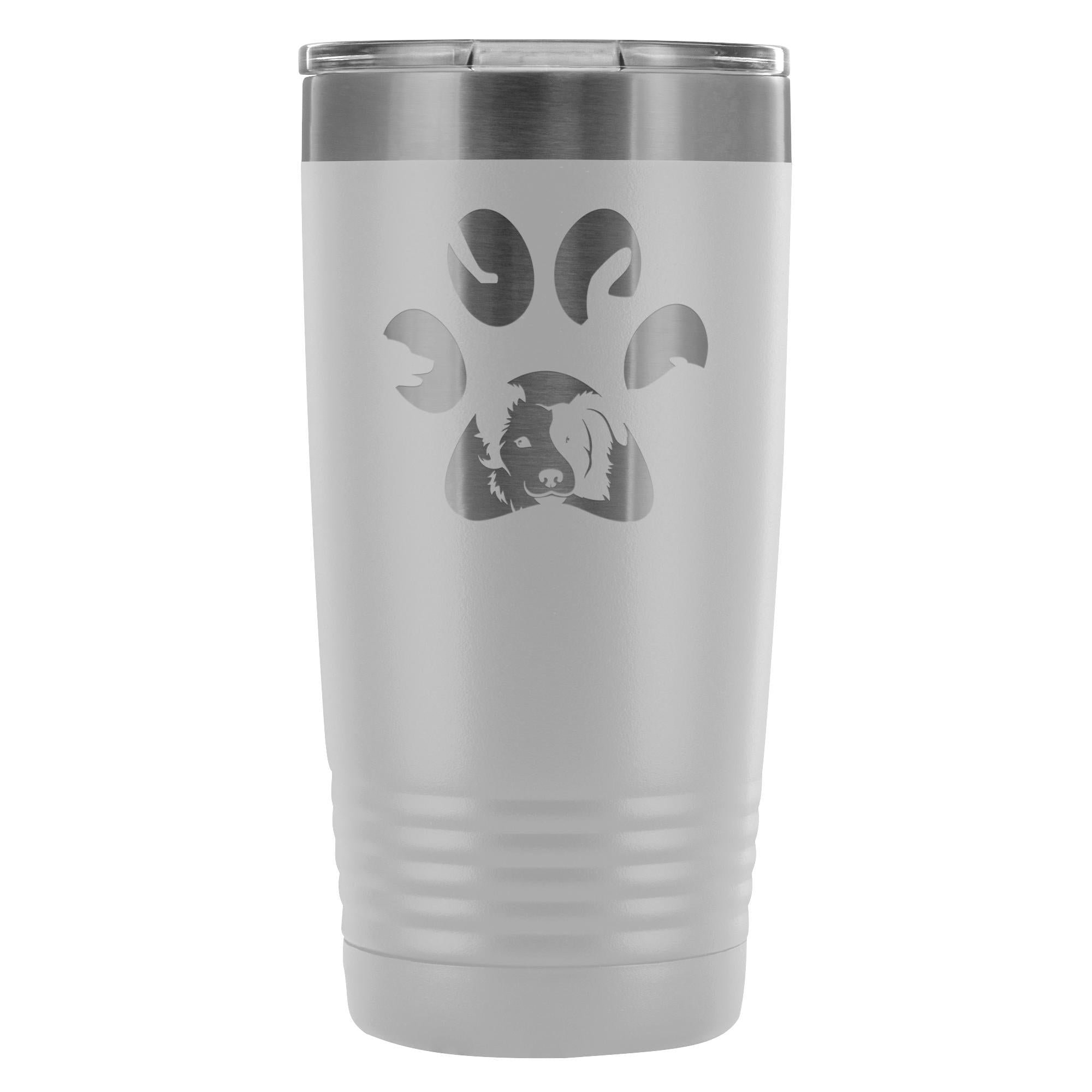 Dog Pawprint 20oz Vacuum Tumbler - Polar Camel Insulated Stainless Steel