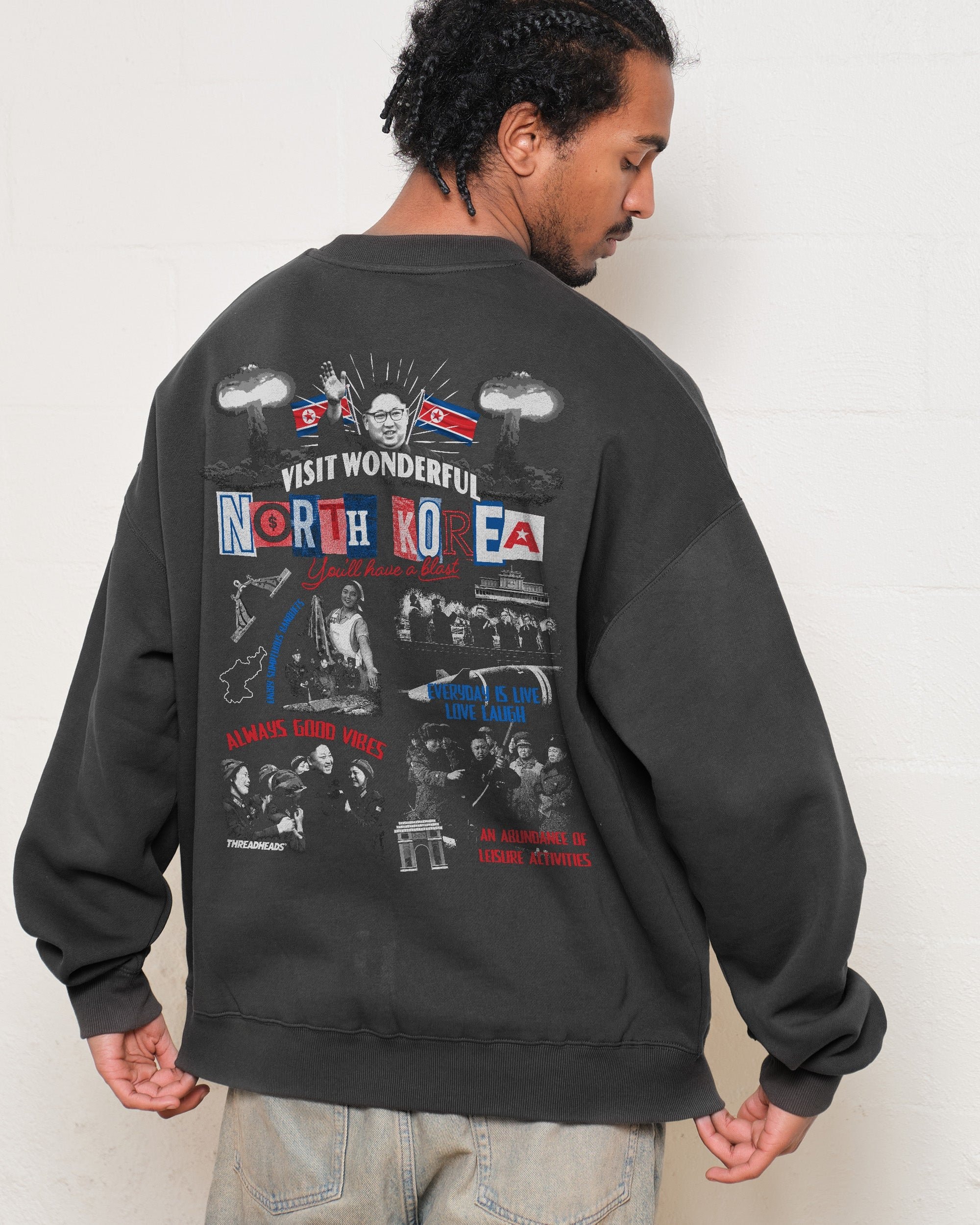 Wonderful North Graphic Sweatshirt - Unisex 340gsm Cotton-Poly Blend