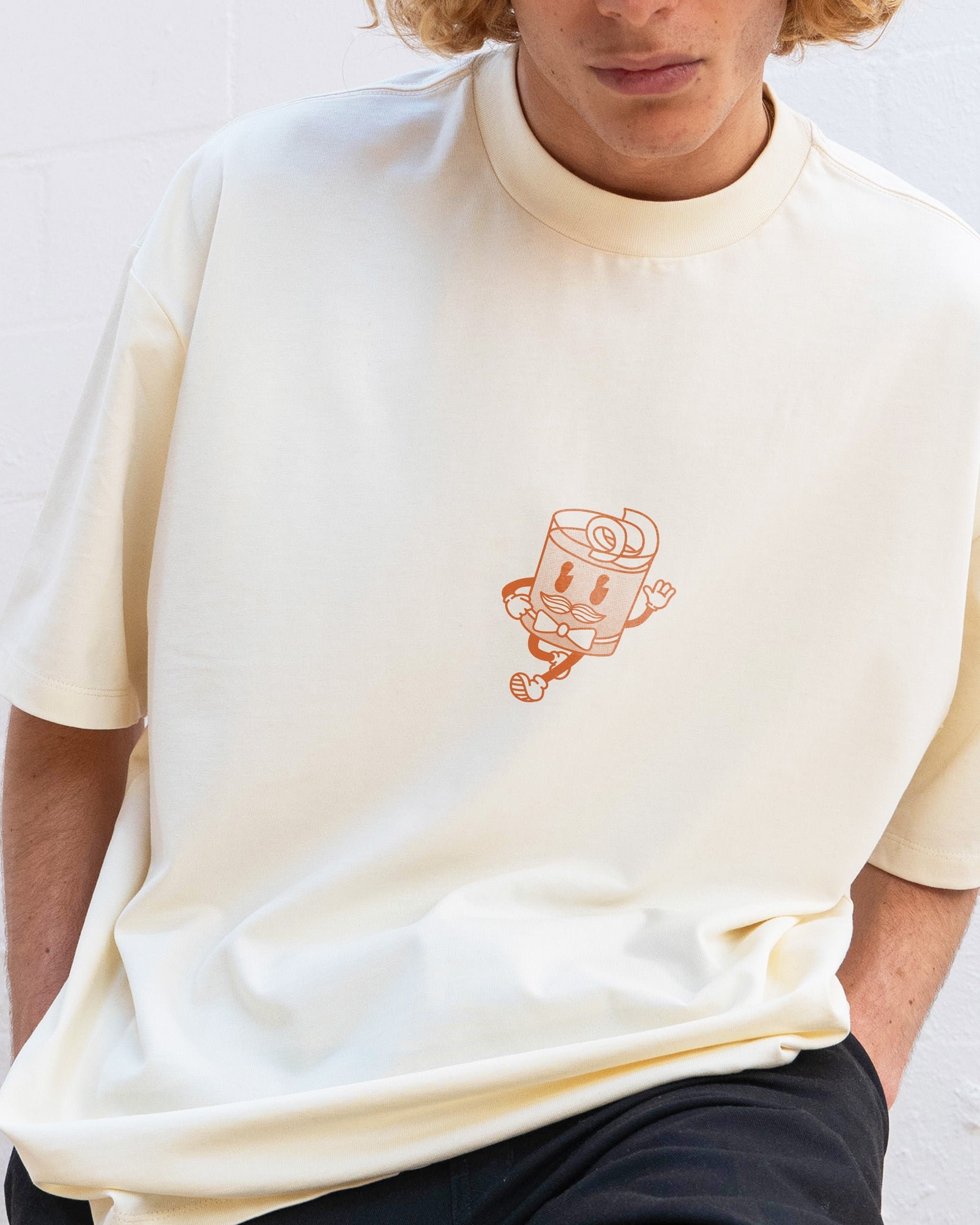 Old Fashioned Oversized Graphic Tee Unisex 90s Boxy Fit 100% Combed Cotton