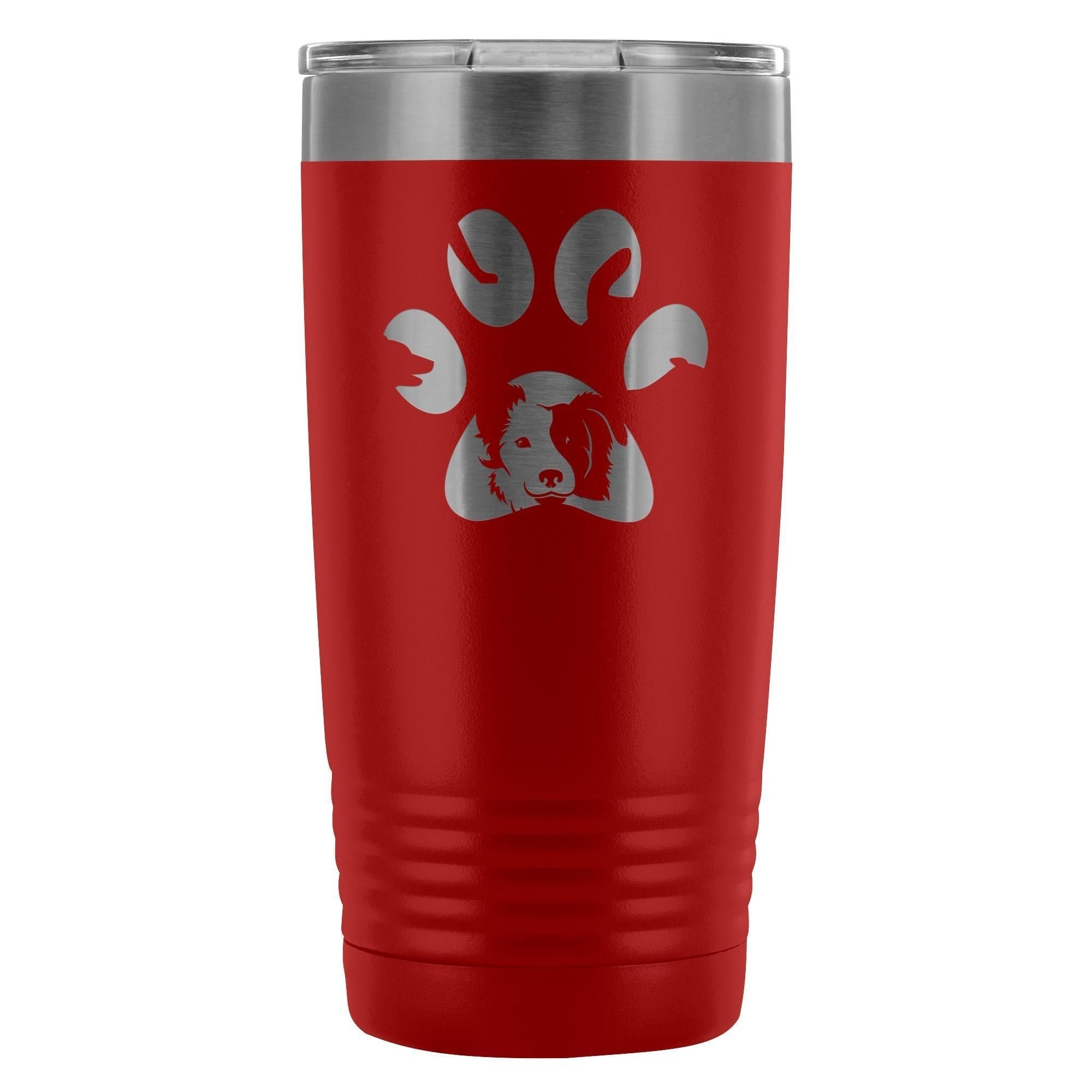 Dog Pawprint 20oz Vacuum Tumbler - Polar Camel Insulated Stainless Steel