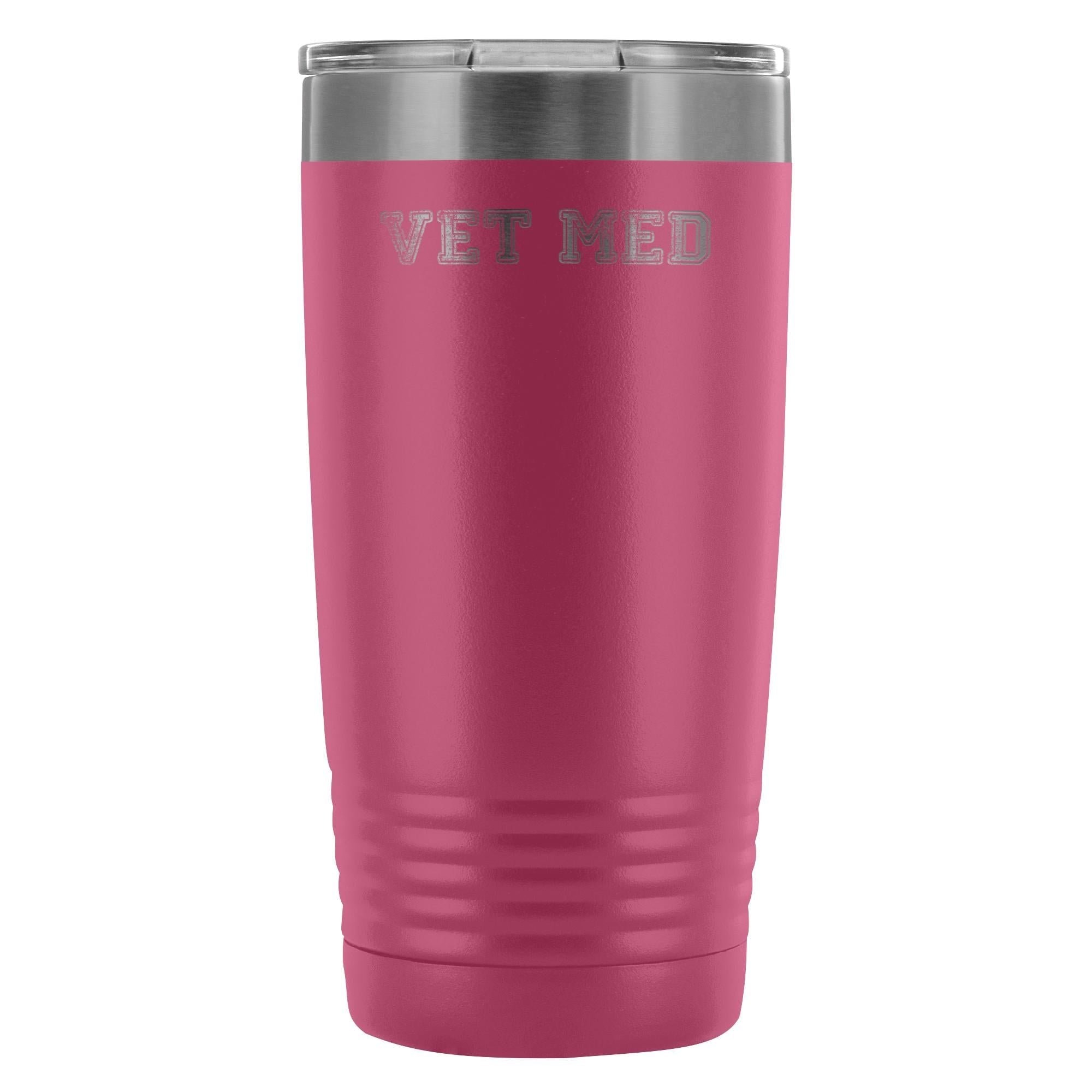 Vet Tech Vet Med 20oz Vacuum Tumbler - Polar Camel Double Wall Insulated Black