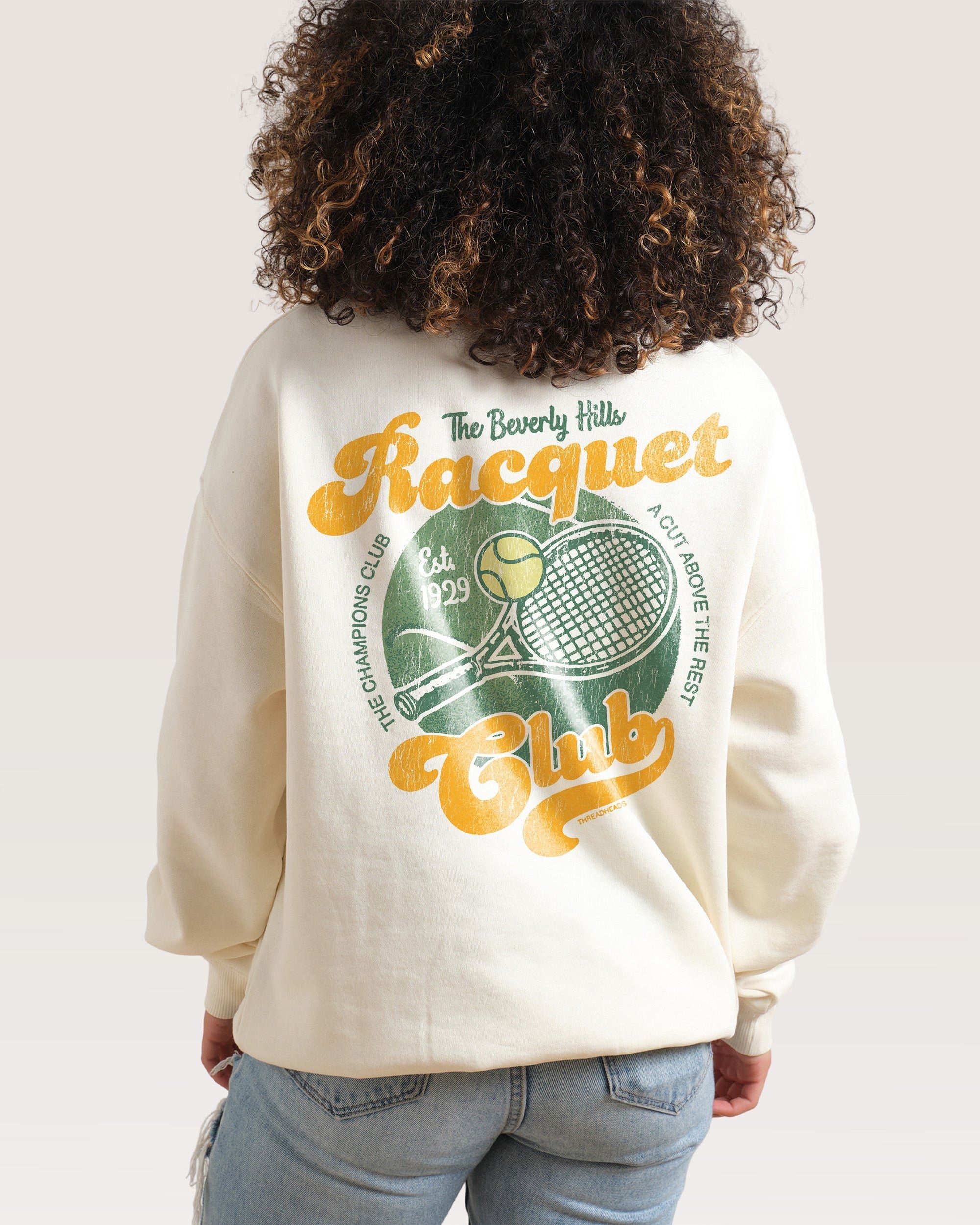 Beverly Hills Racquet Club Unisex Sweatshirt - Premium 340gsm Cotton Poly Blend