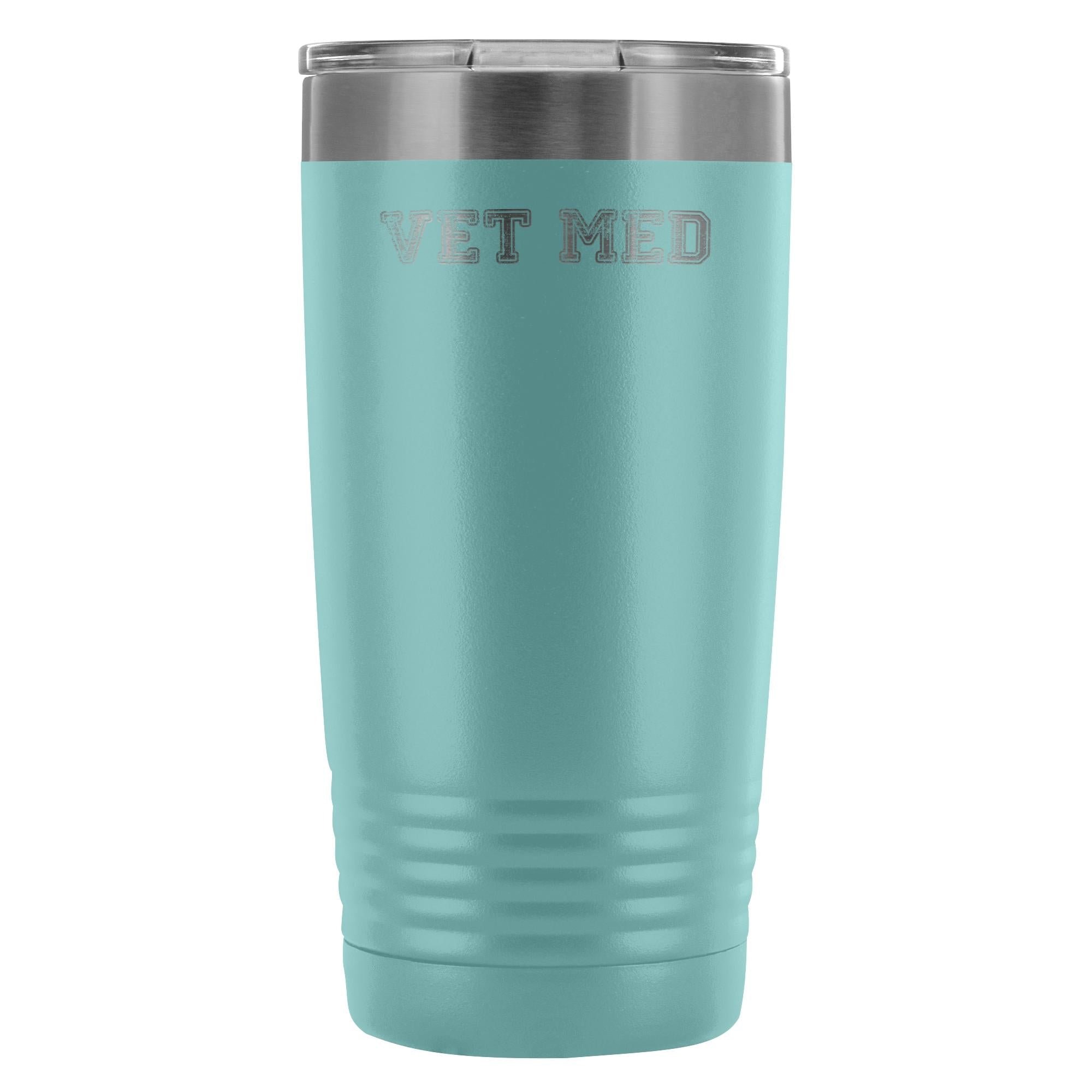 Vet Tech Vet Med 20oz Vacuum Tumbler - Polar Camel Double Wall Insulated Black