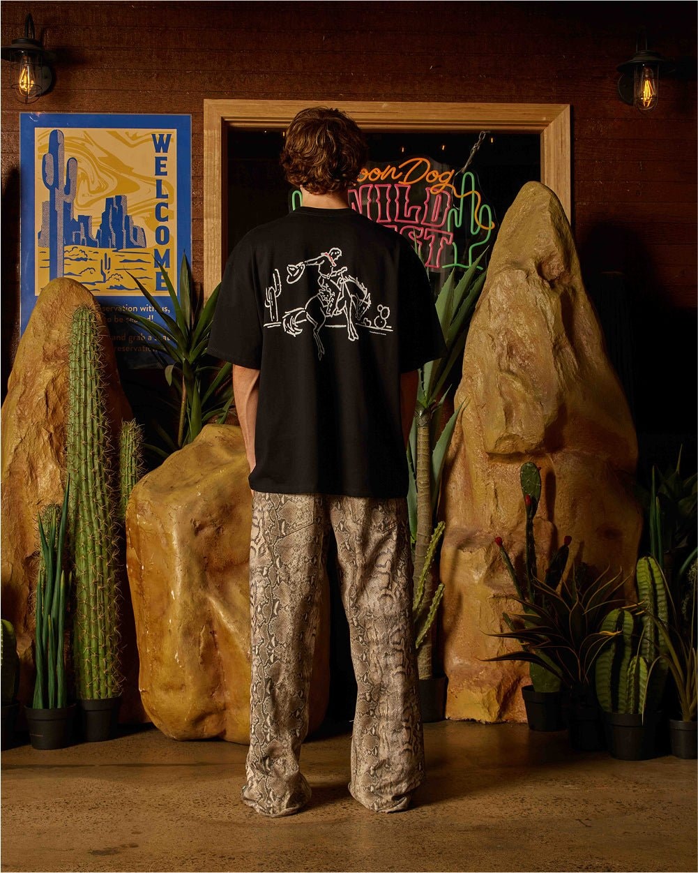 Highs & Lows Oversized Graphic Tee - Threadheads Unisex 90s Boxy Fit 275gsm Cotton
