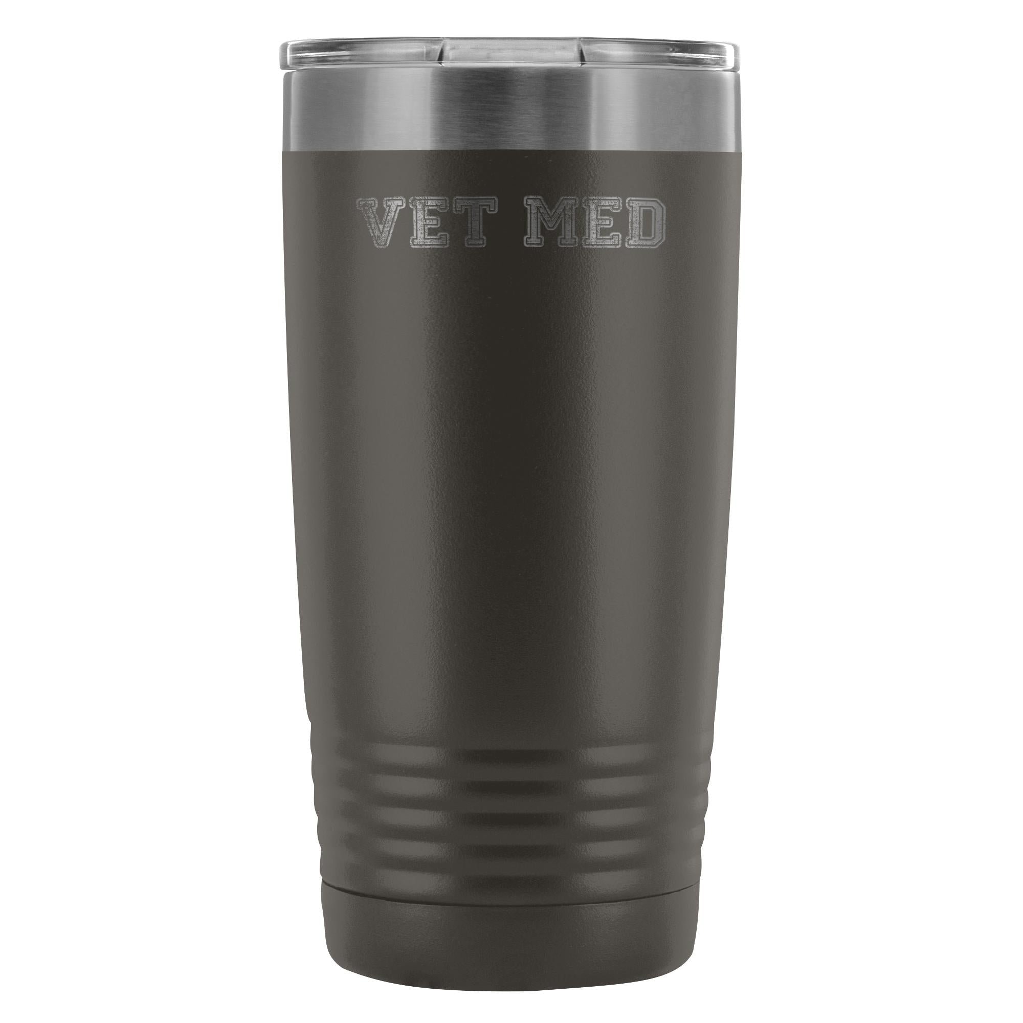 Vet Tech Vet Med 20oz Vacuum Tumbler - Polar Camel Double Wall Insulated Black