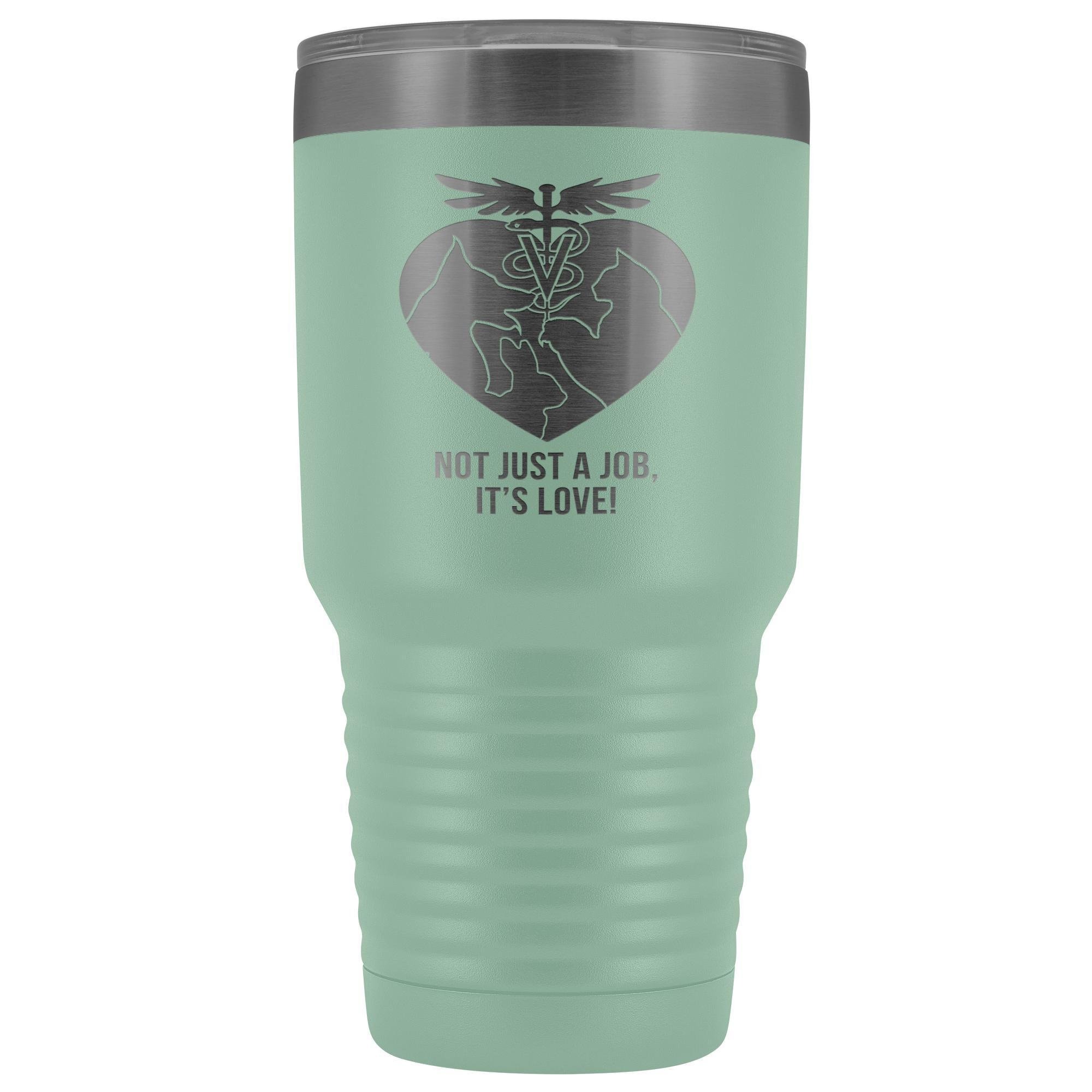 30oz Vacuum Insulated Tumbler - Not Just a Job It's Love Veterinary Design Polar Camel