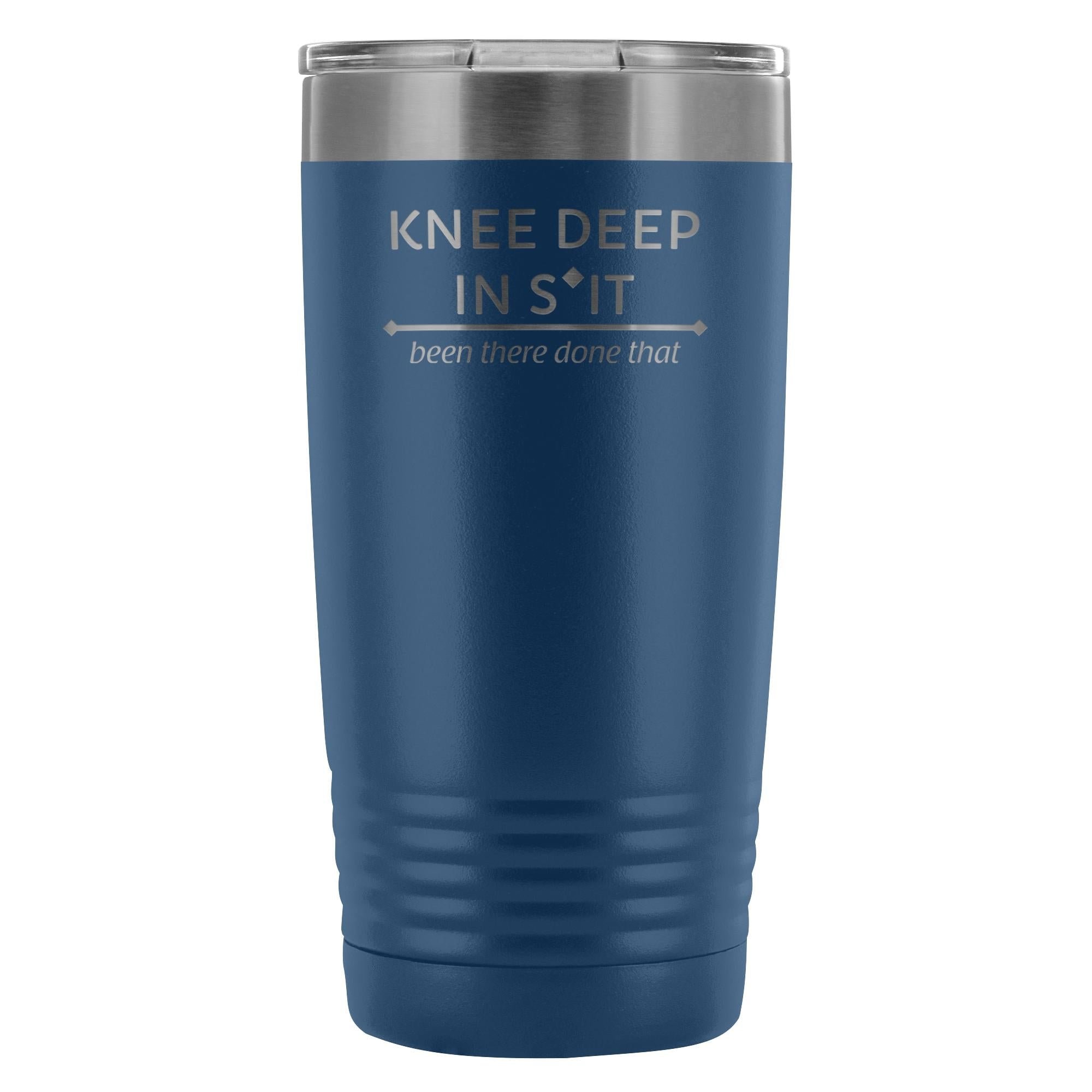 Large Animal Vet Knee Deep in S*it Been There Done That 20oz Vacuum Tumbler - Polar Camel
