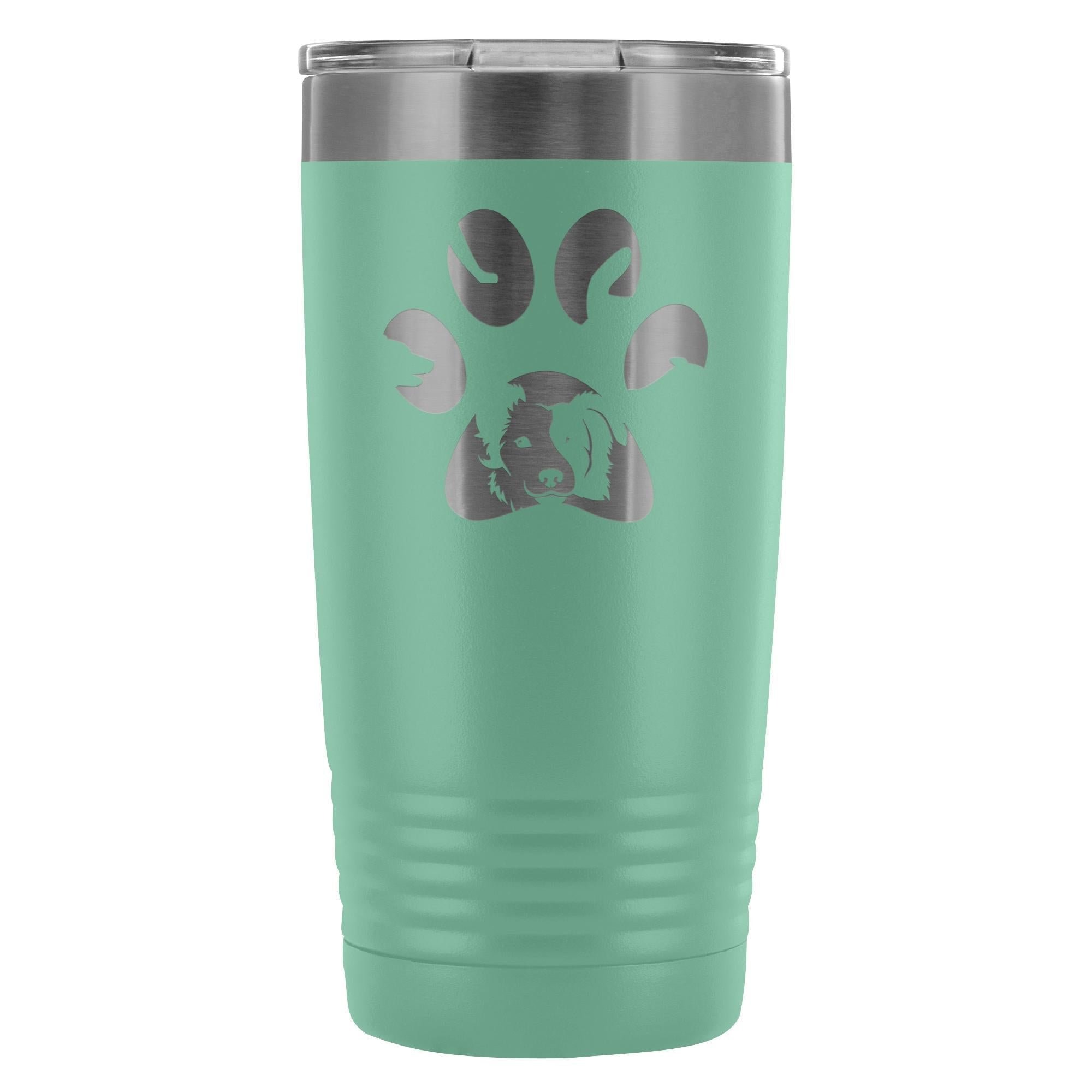 Dog Pawprint 20oz Vacuum Tumbler - Polar Camel Insulated Stainless Steel