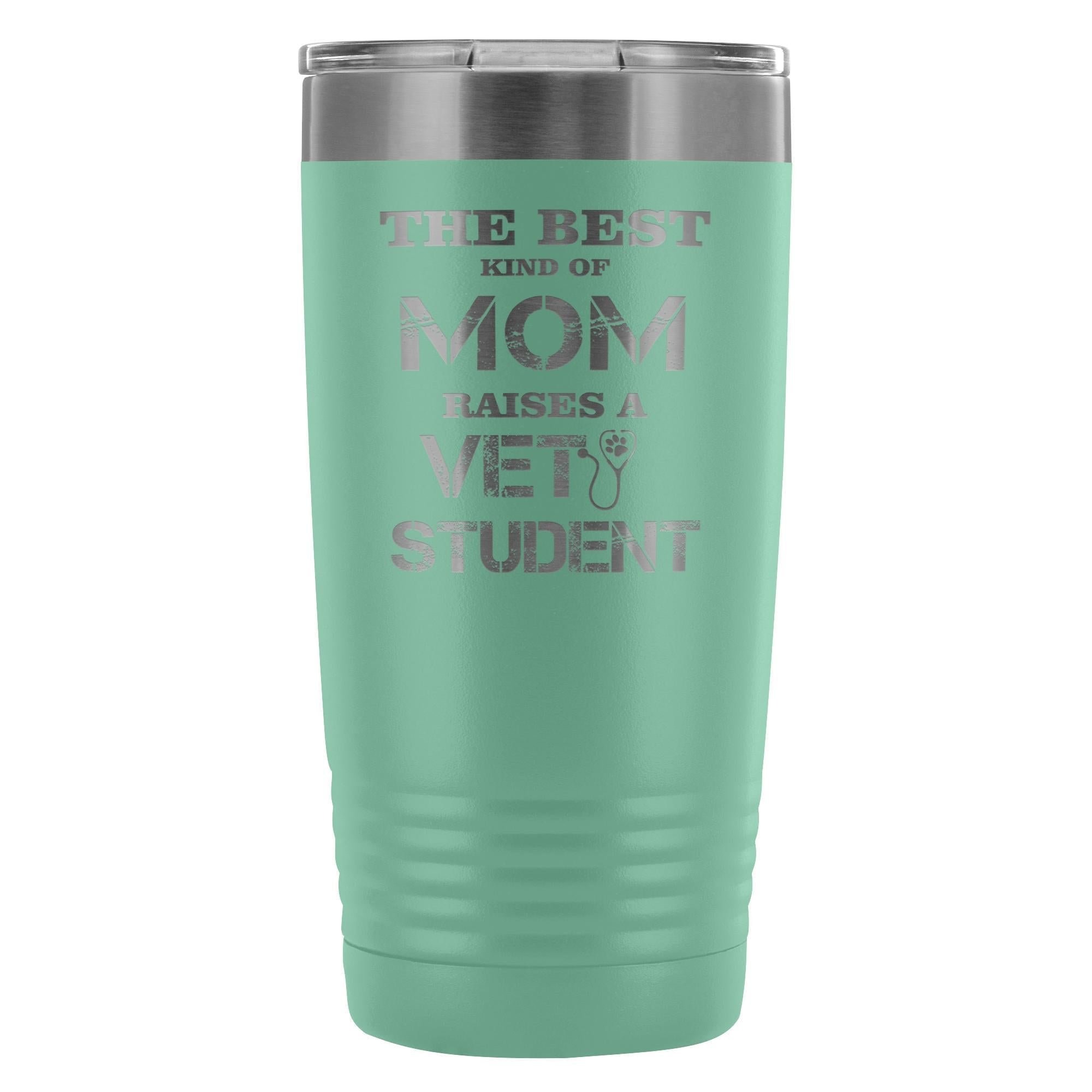 Pink Best Kind of Mom Raises a Vet Student 20oz Vacuum Tumbler - Polar Camel