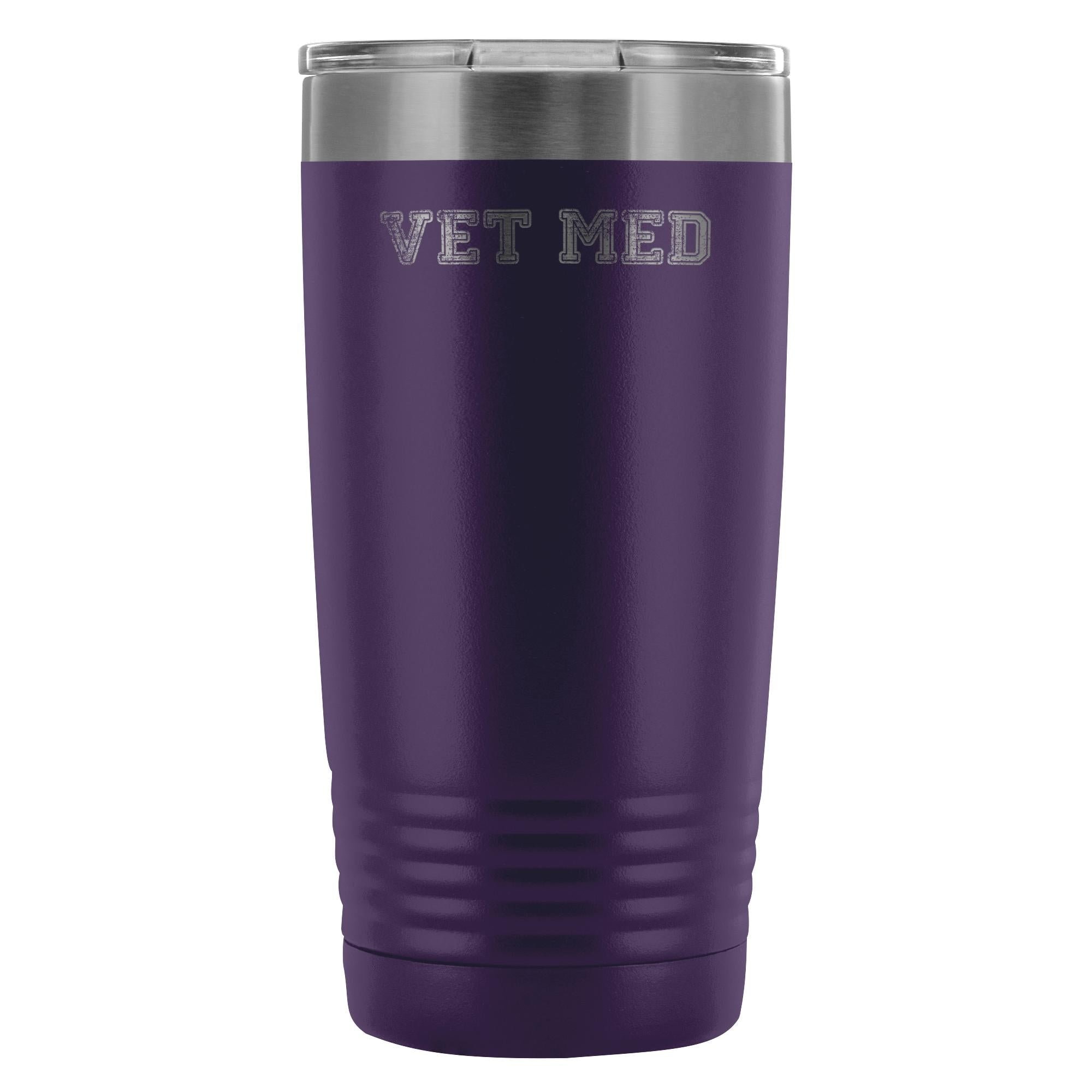 Vet Tech Vet Med 20oz Vacuum Tumbler - Polar Camel Double Wall Insulated Black