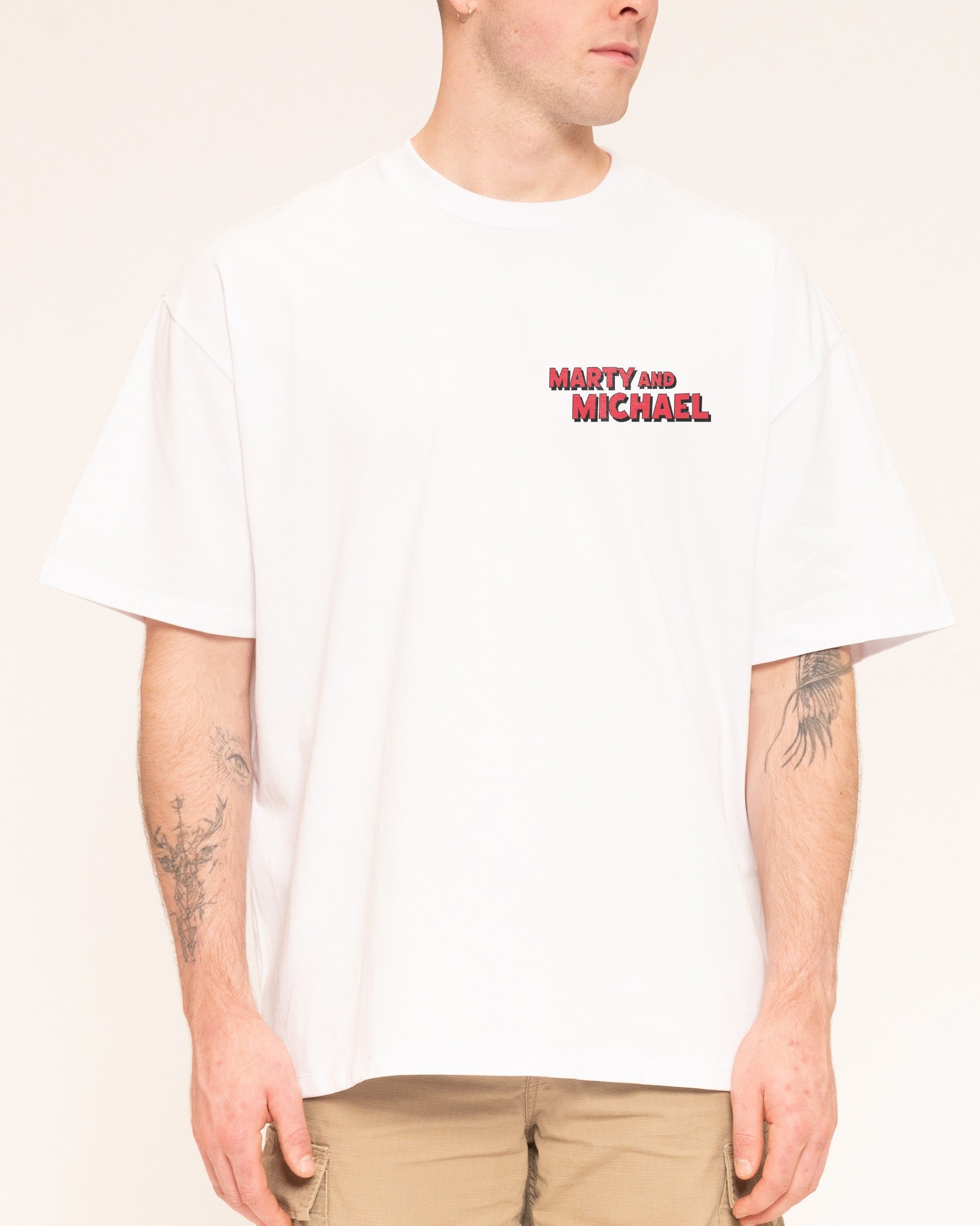 FTS Follow the Science Oversized Graphic Tee Unisex 100% Combed Cotton Heavyweight