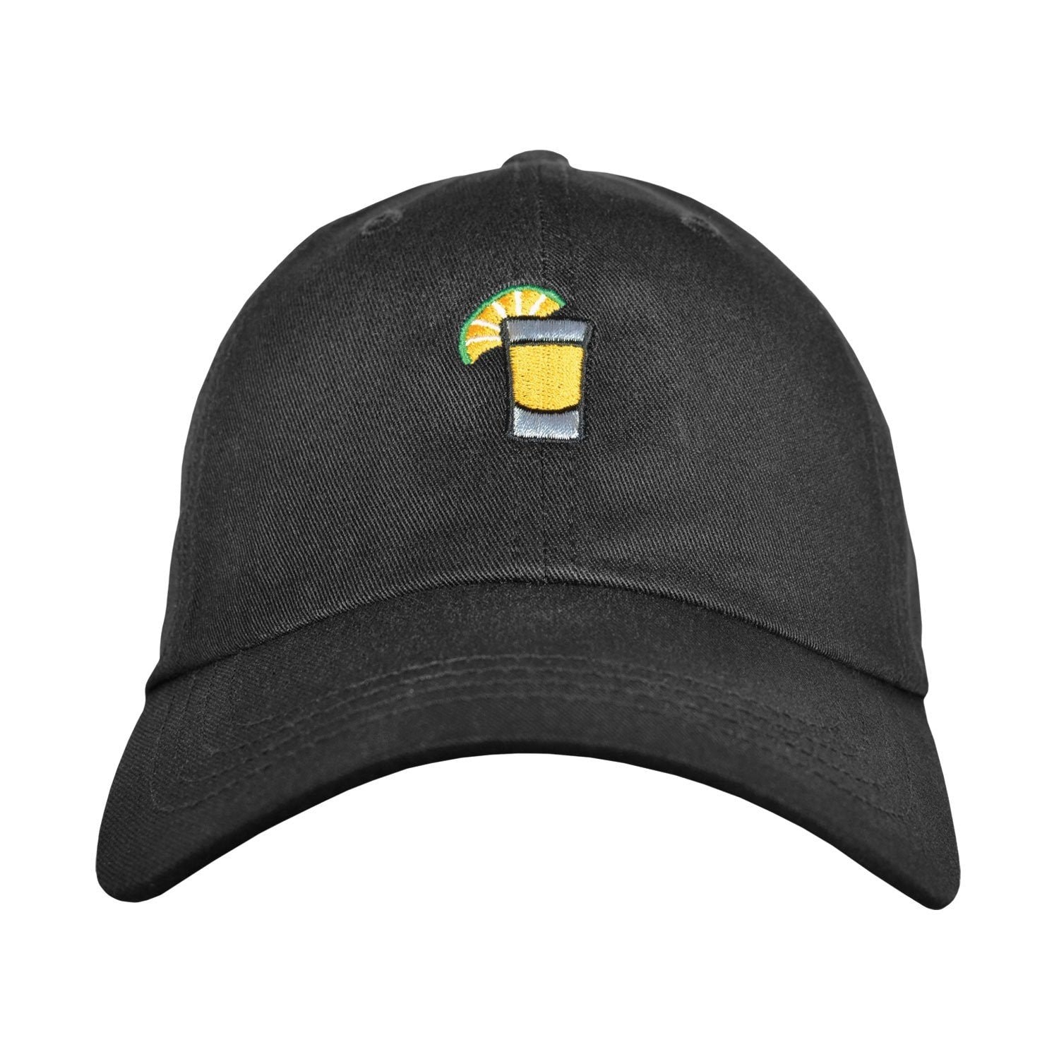 Tequila Shot Dad Hat - Embroidered Unstructured Cotton Adjustable Cap