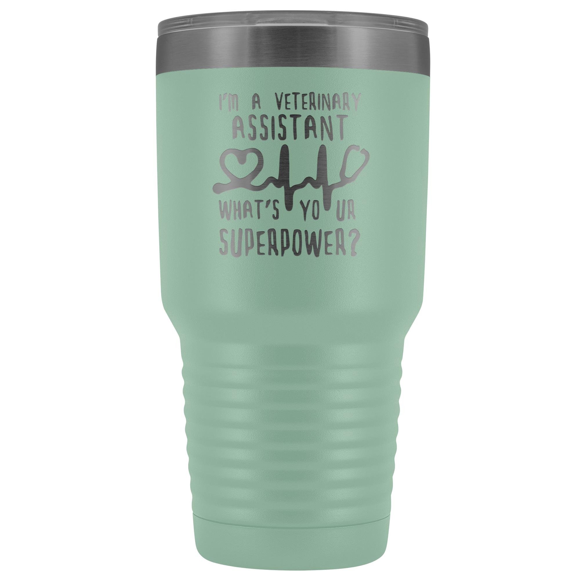 I'm a Veterinary Assistant, What's Your Superpower? 30oz Polar Camel Vacuum Tumbler