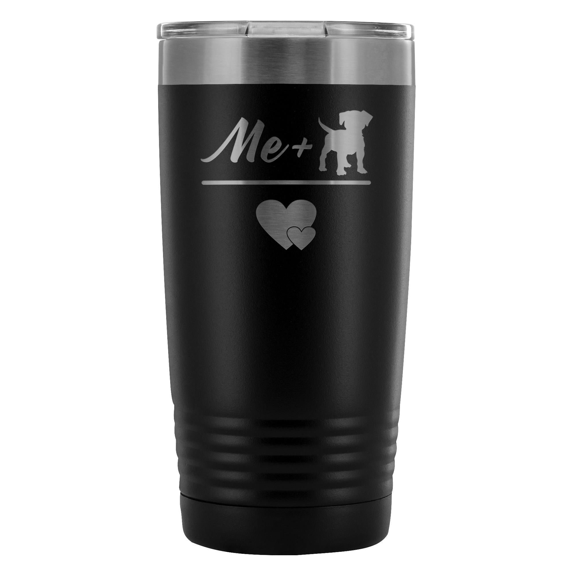 Me + Dogs = Love 20oz Vacuum Tumbler - Polar Camel Insulated Dog Lover Gift