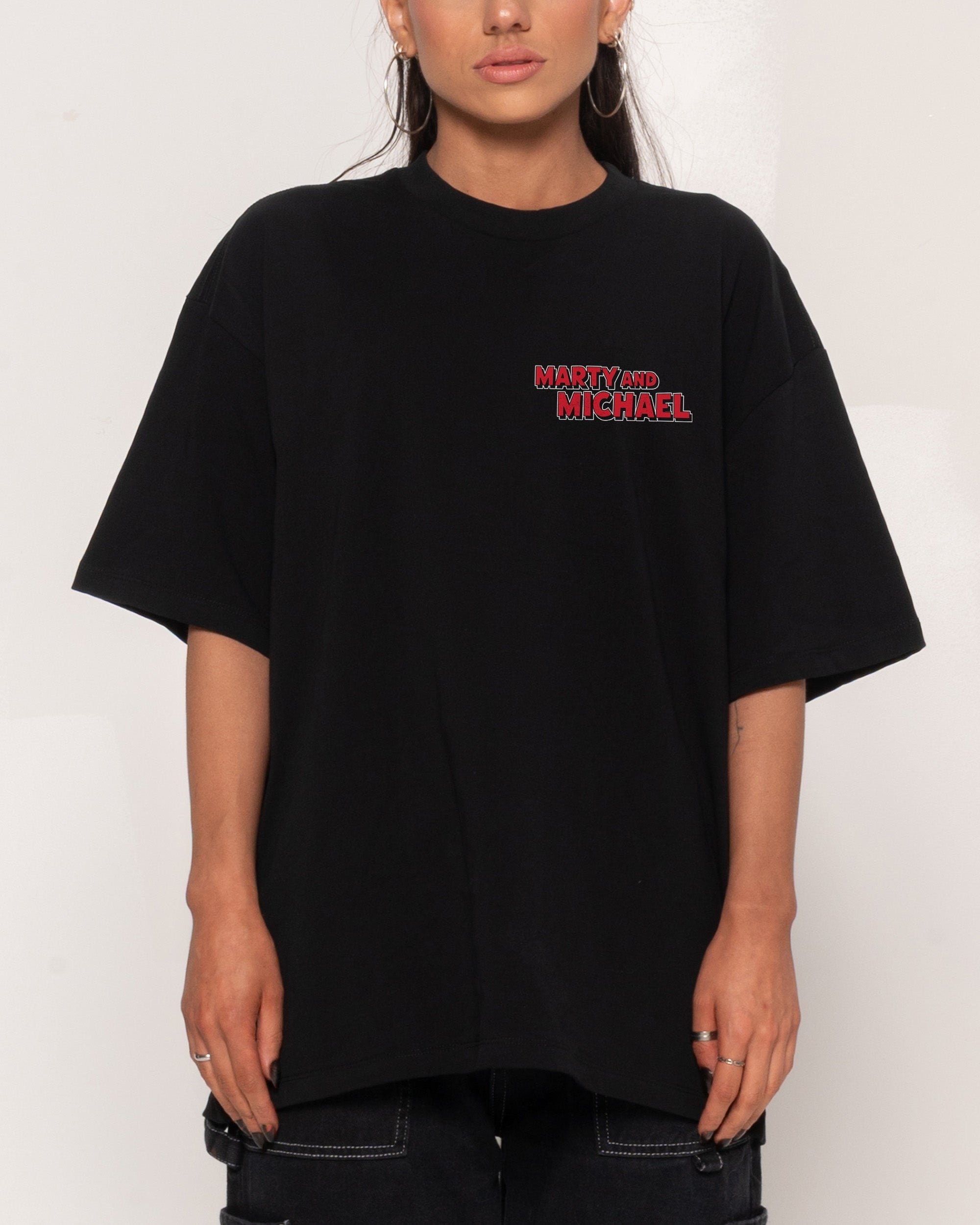 FTS Follow the Science Oversized Graphic Tee Unisex 100% Combed Cotton Heavyweight