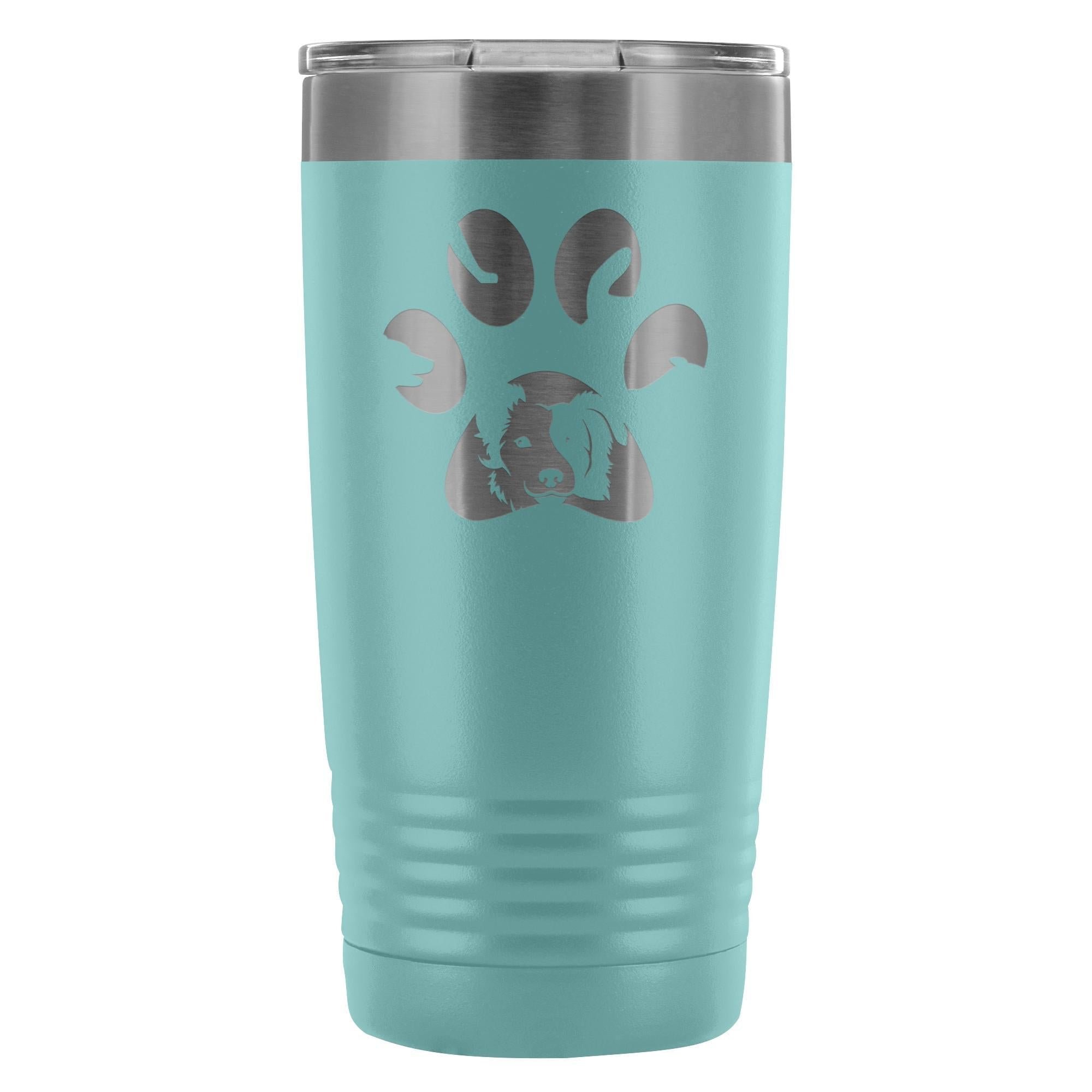 Dog Pawprint 20oz Vacuum Tumbler - Polar Camel Insulated Stainless Steel