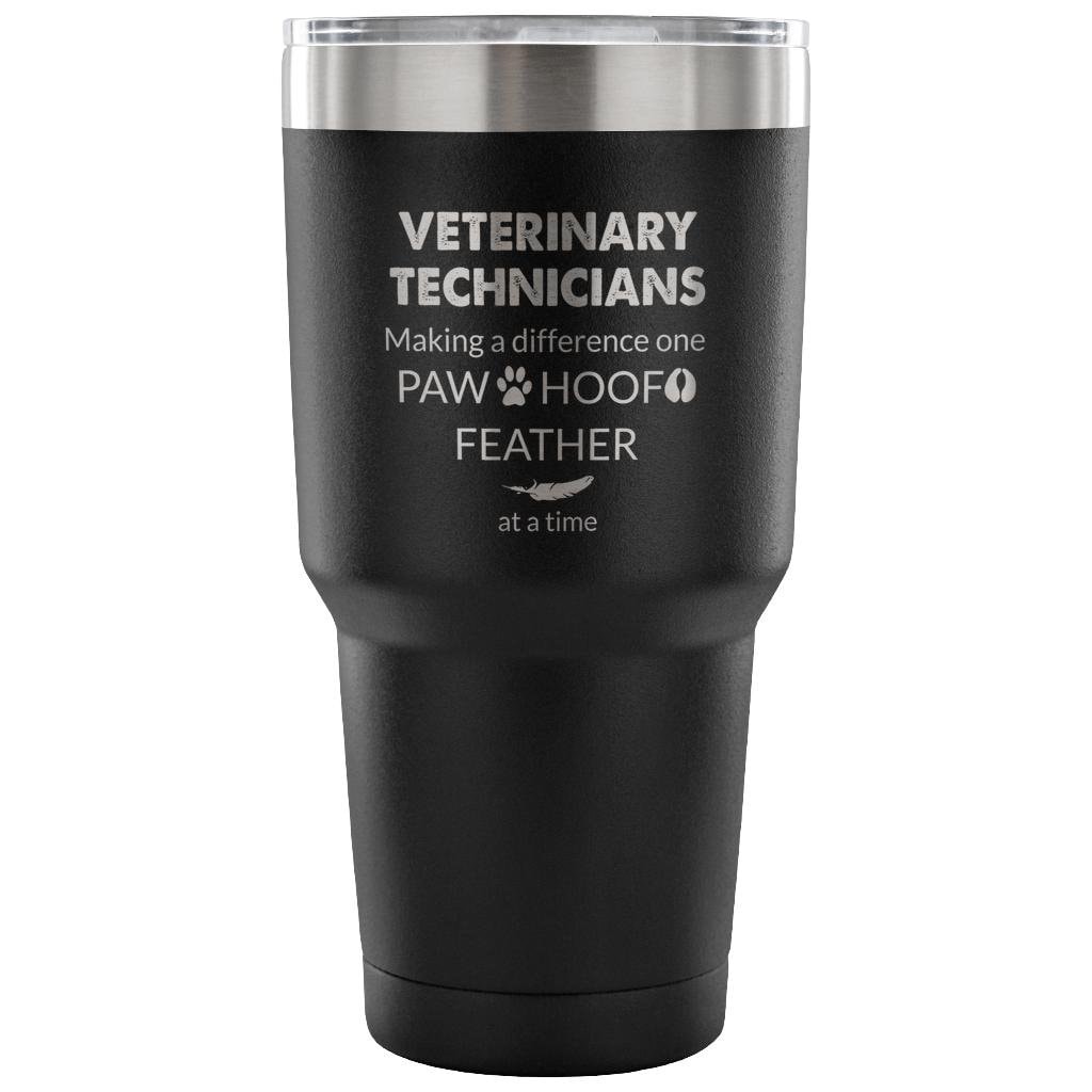 Vet Tech Making a Difference 30oz Vacuum Insulated Tumbler - Stainless Steel