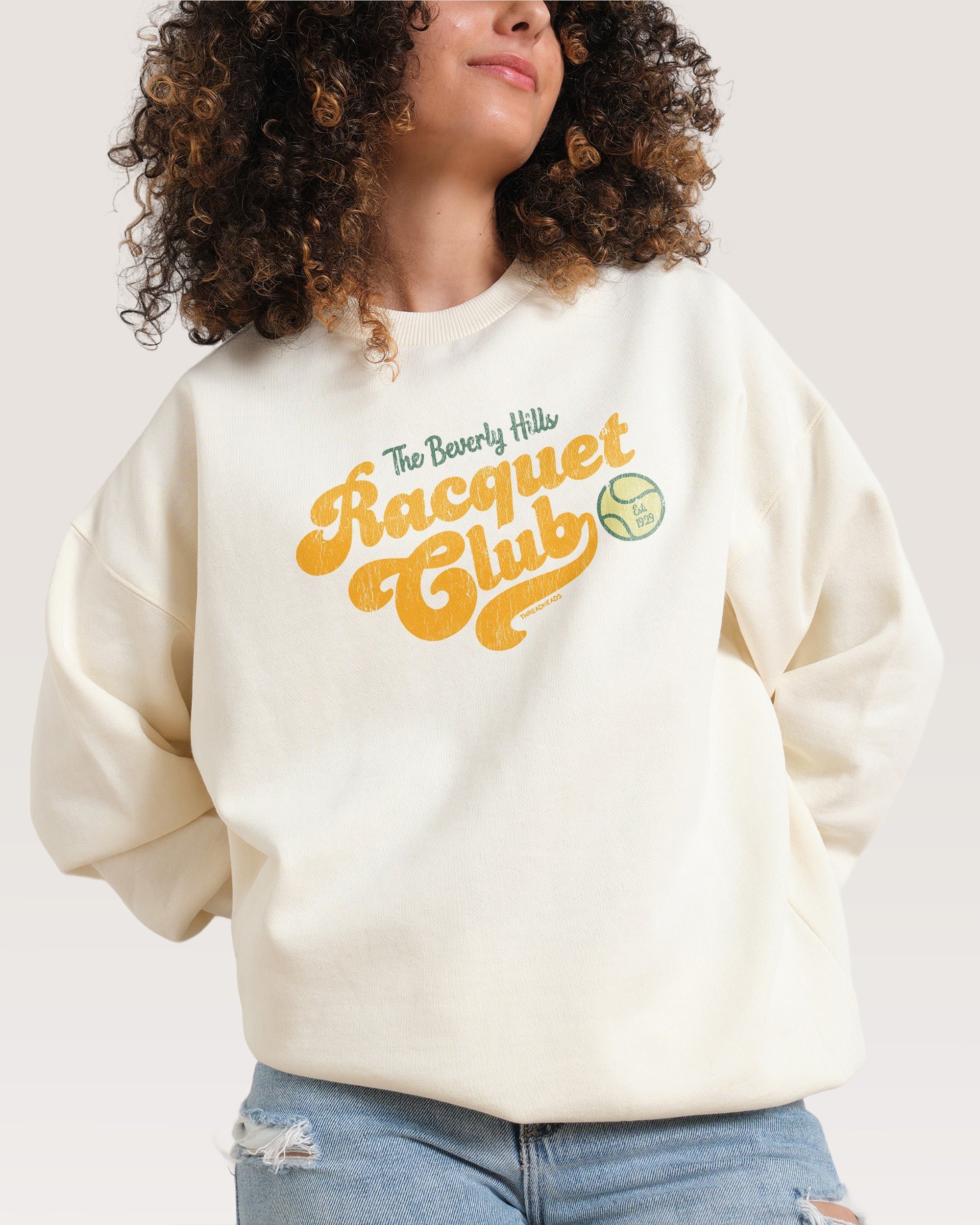 Beverly Hills Racquet Club Unisex Sweatshirt - Premium 340gsm Cotton Poly Blend