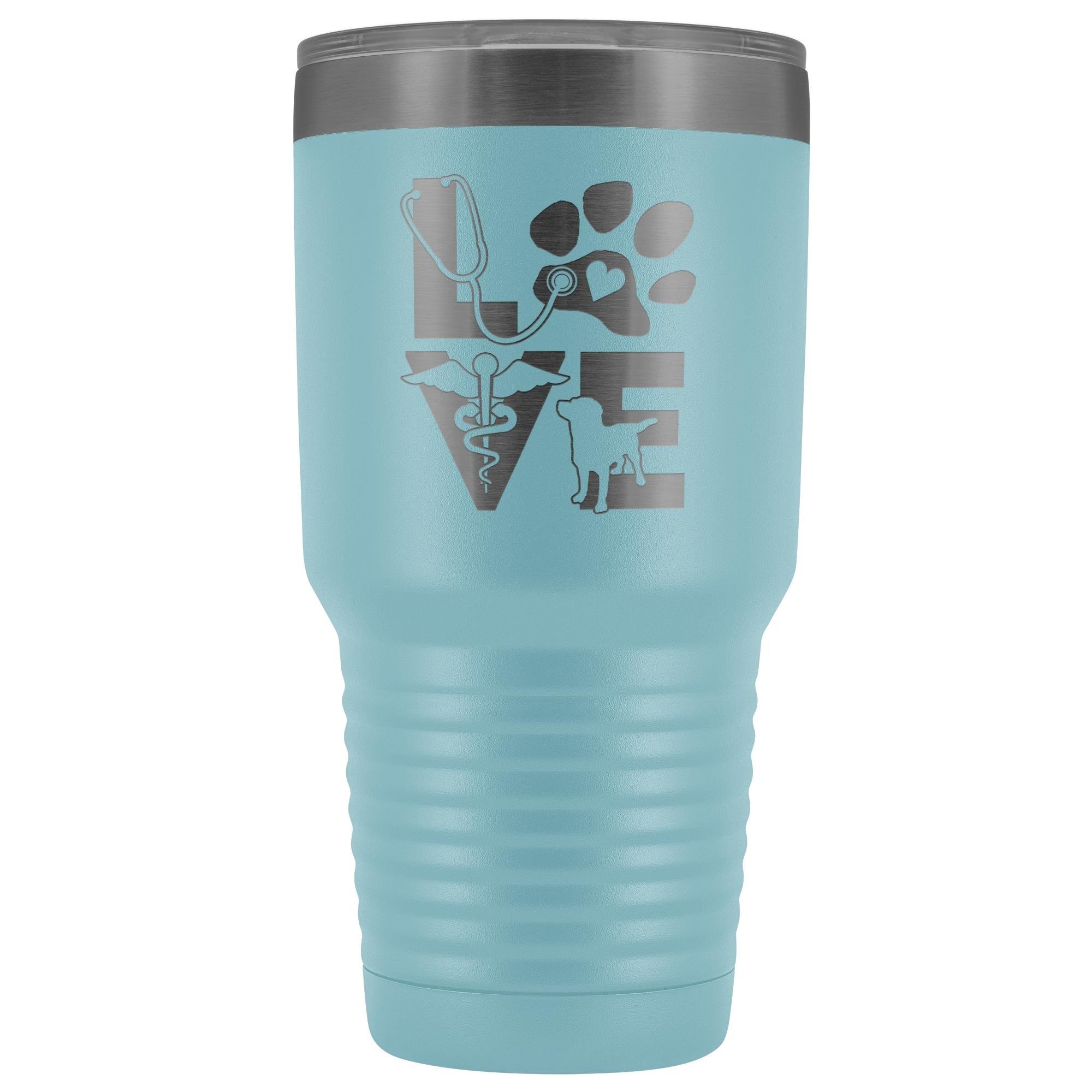 Veterinary Love Dog 30oz Vacuum Insulated Tumbler - Polar Camel Powder Coated