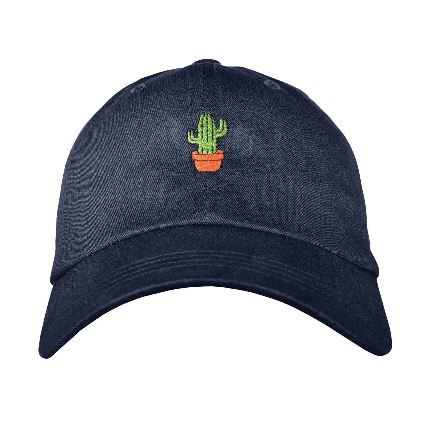 Cactus Dad Hat - Embroidered 'You Prickle My Fancy' USA Made Unstructured Cotton Twill Adjustable